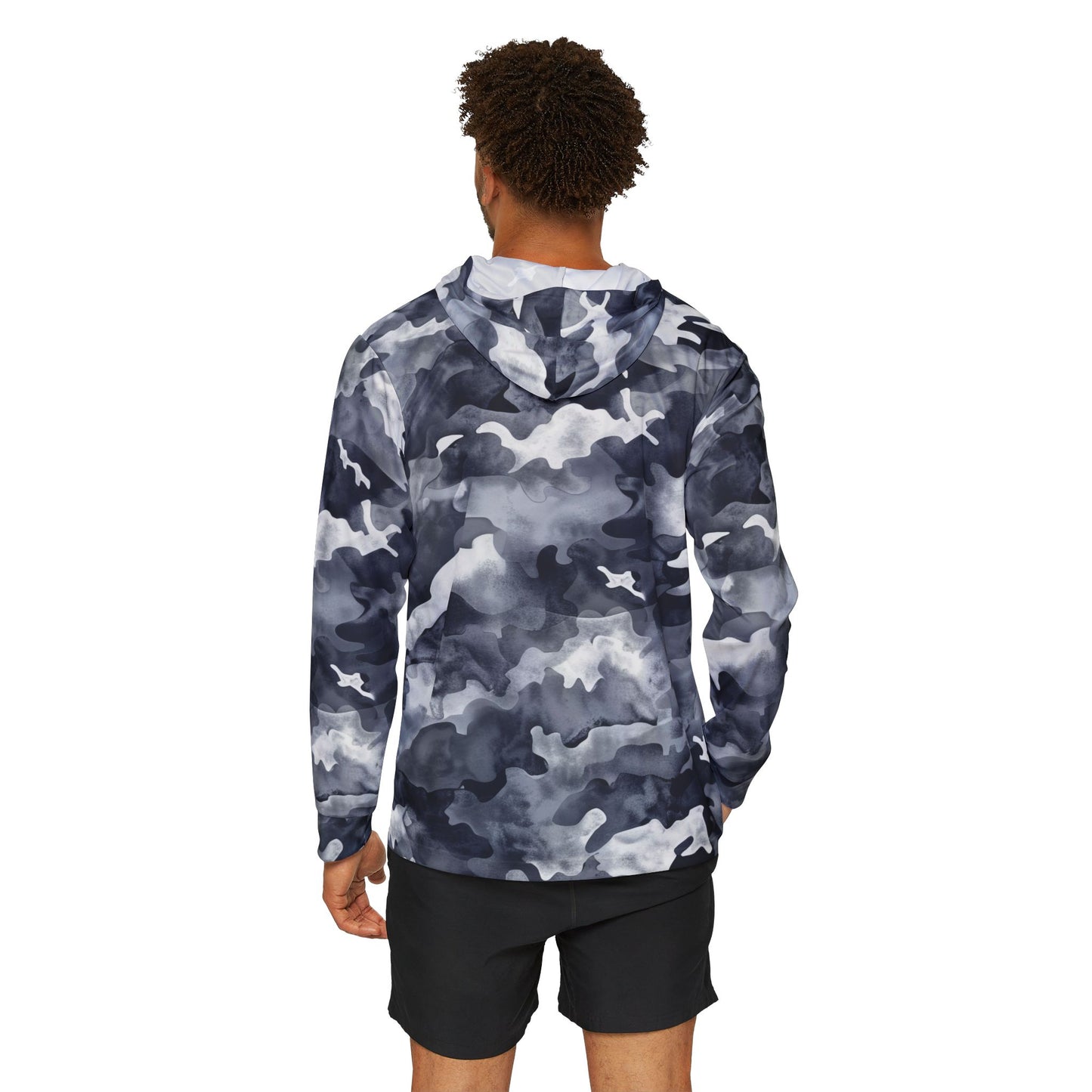 "Grey Area" Hooded Long Sleeve