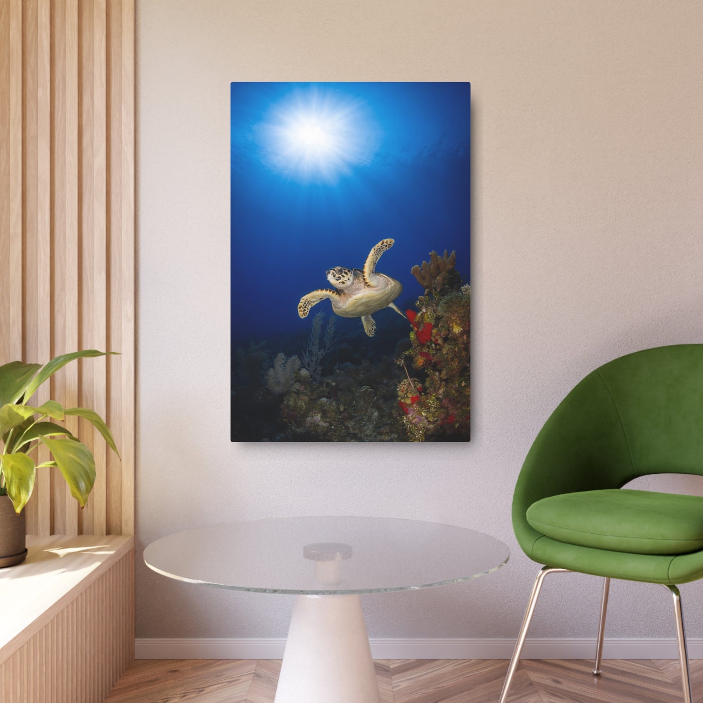 "Sunshine Above" Metal Print