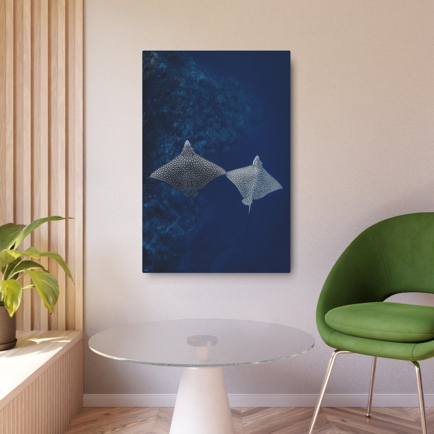 "High-Five" Metal Print