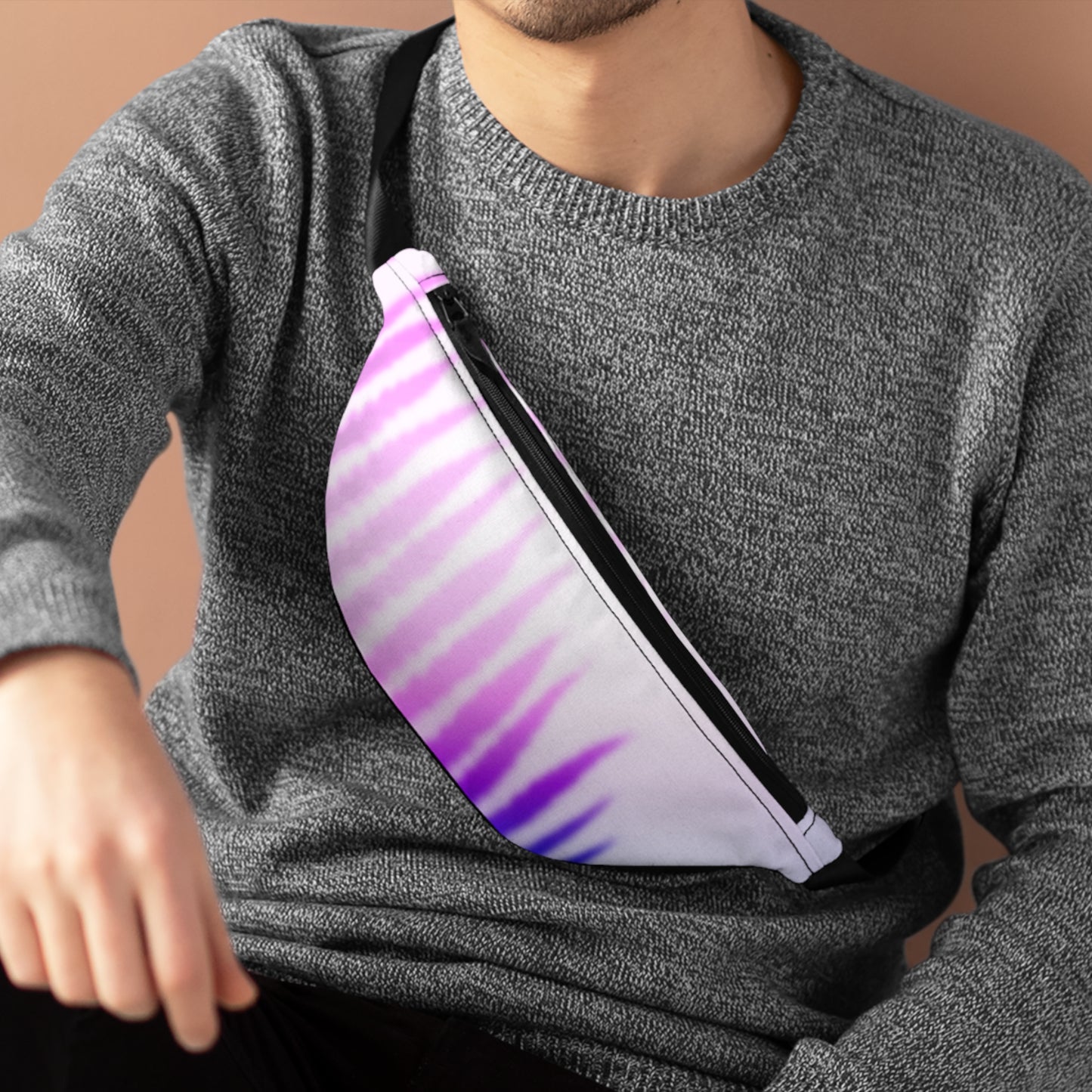 Fanny Pack – Purple Palm