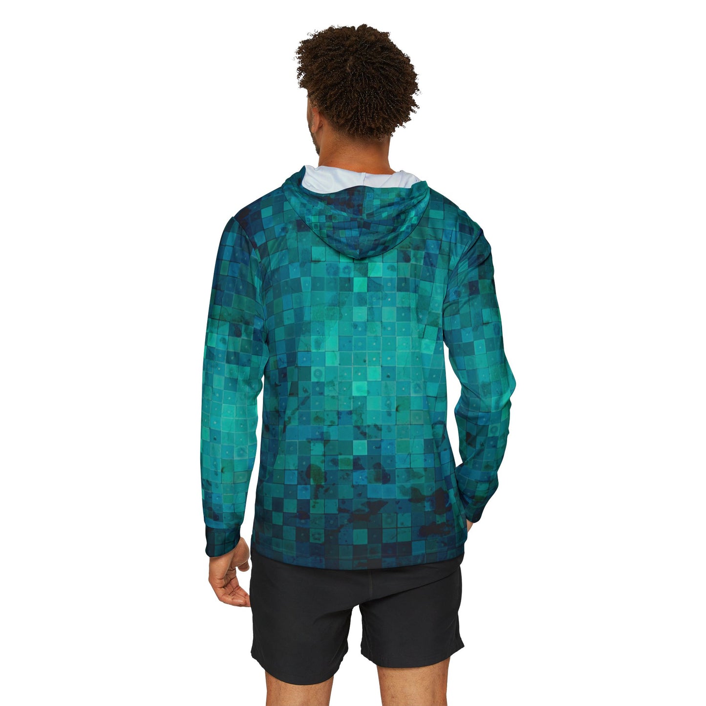 "Tiled Turq" Performance Fishing - Outdoor Apparel