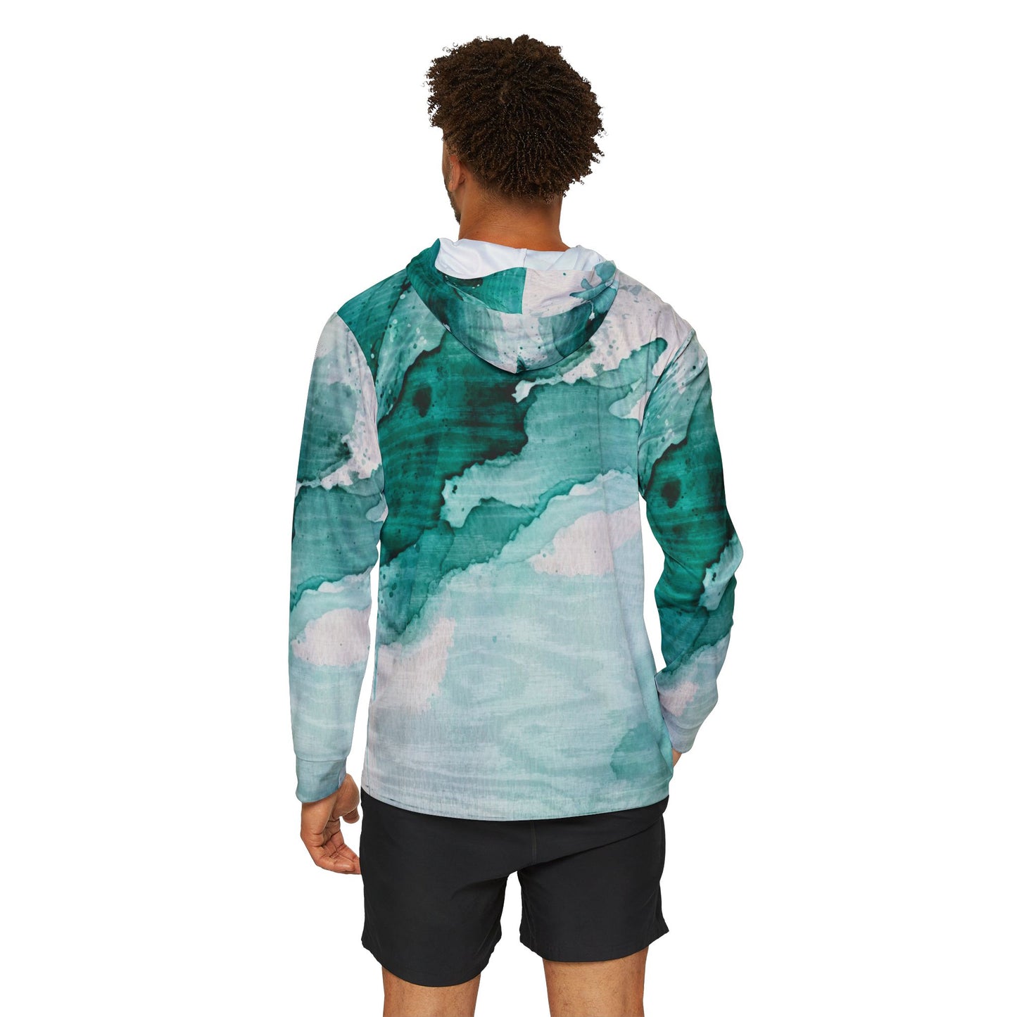 "Caribbean Time" Hooded Long Sleeve