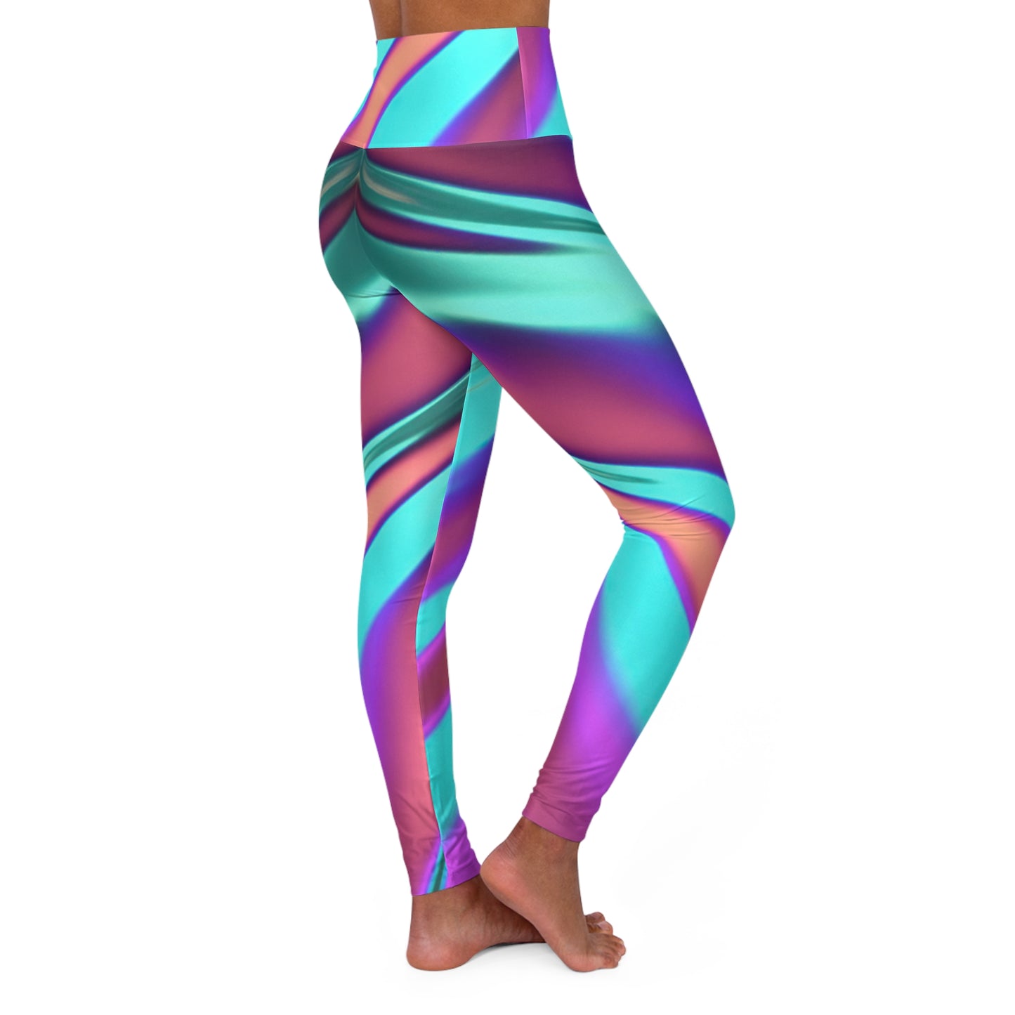 High Waisted Leggings - Tantric Tiger