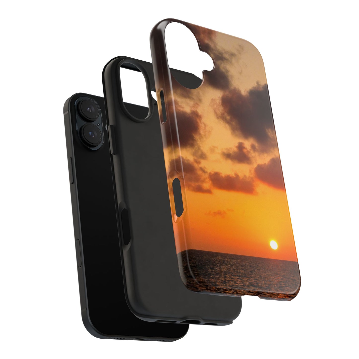 Tough Phone Cases - Orange Peel Sunset