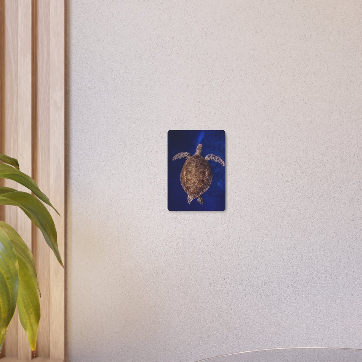 "Shiny Shell" Metal Print