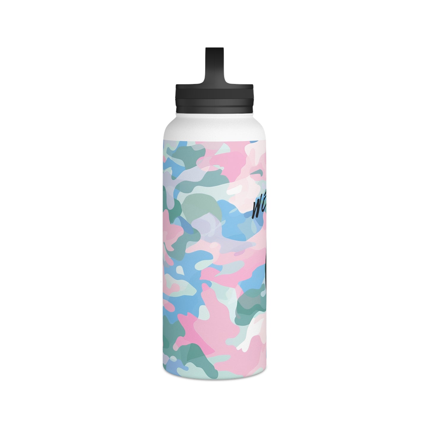 Copy of Colorful Marble Stainless Steel Water Bottle with Handle Lid