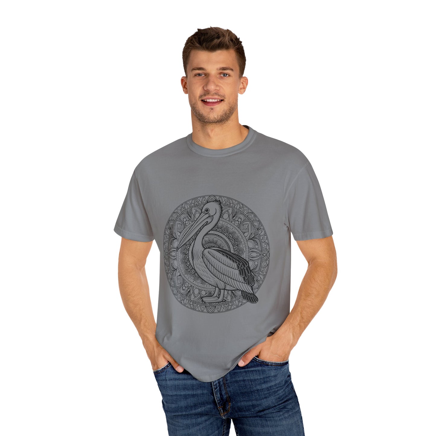 T-Shirt | Tribal Pelican | Stylish Island Vibe