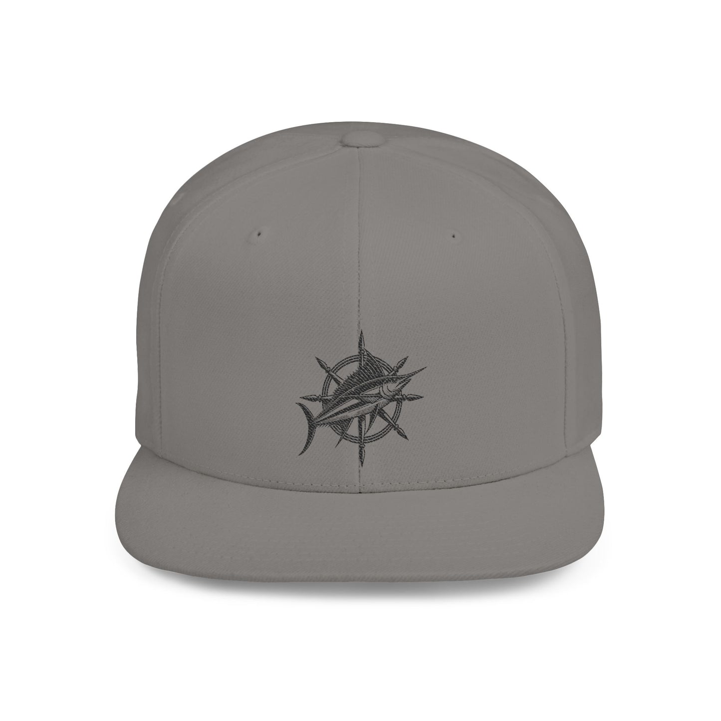 Flat Bill Snapback - Marlin Searcher