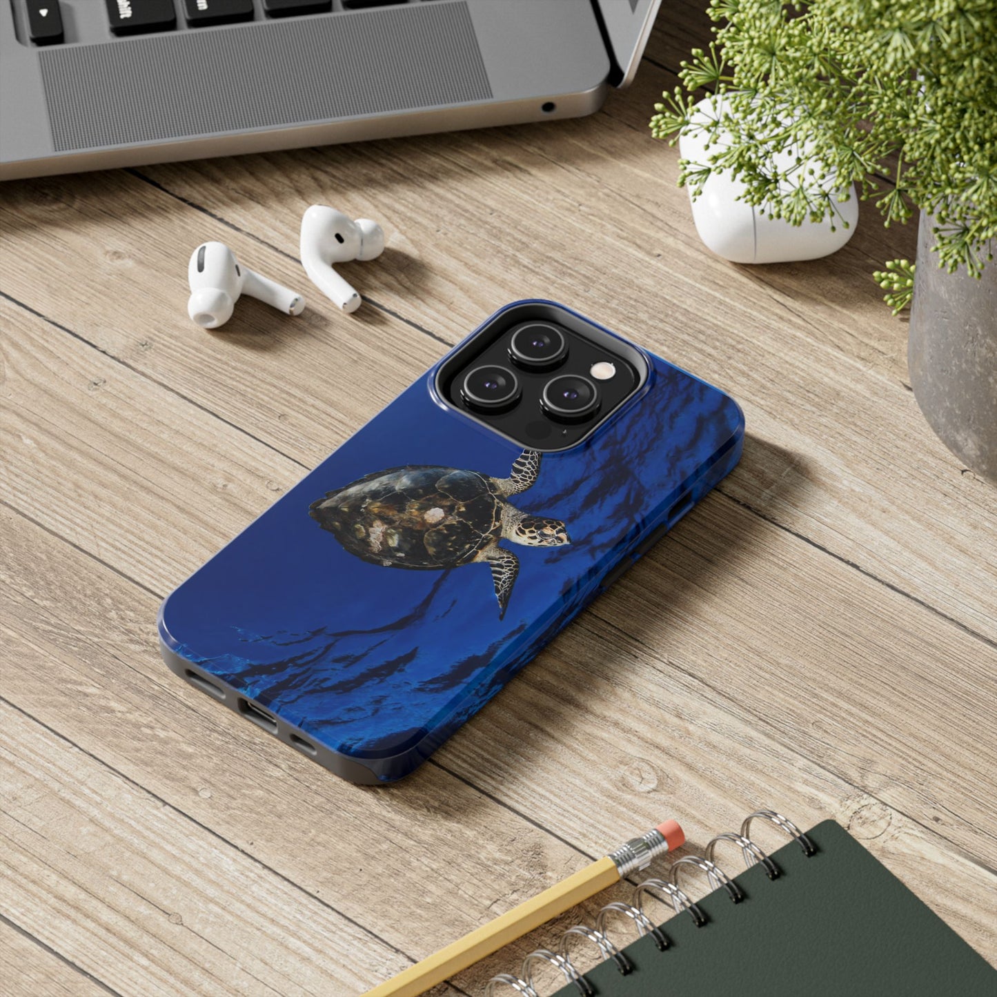 Tough Phone Cases - Turtle in the sky