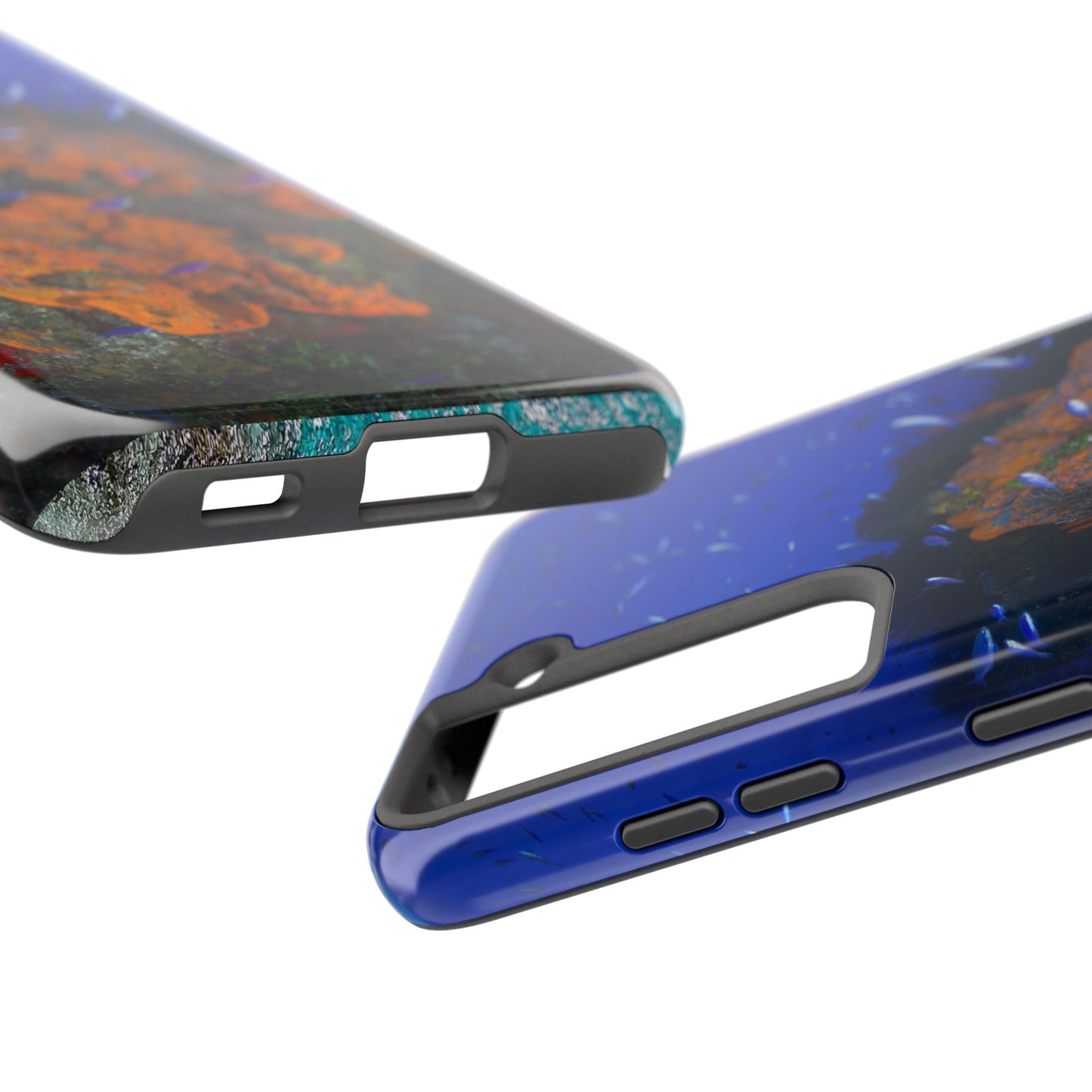 Tough Phone Cases - Colorful Coral