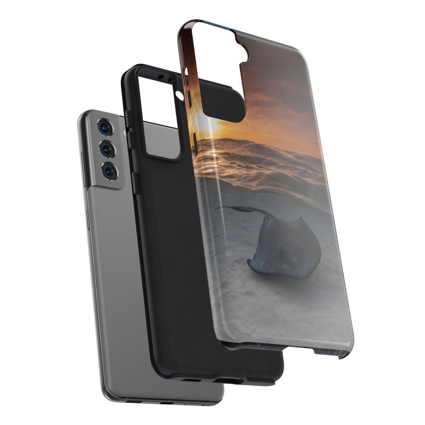 Tough Phone Cases - Stingray Swims