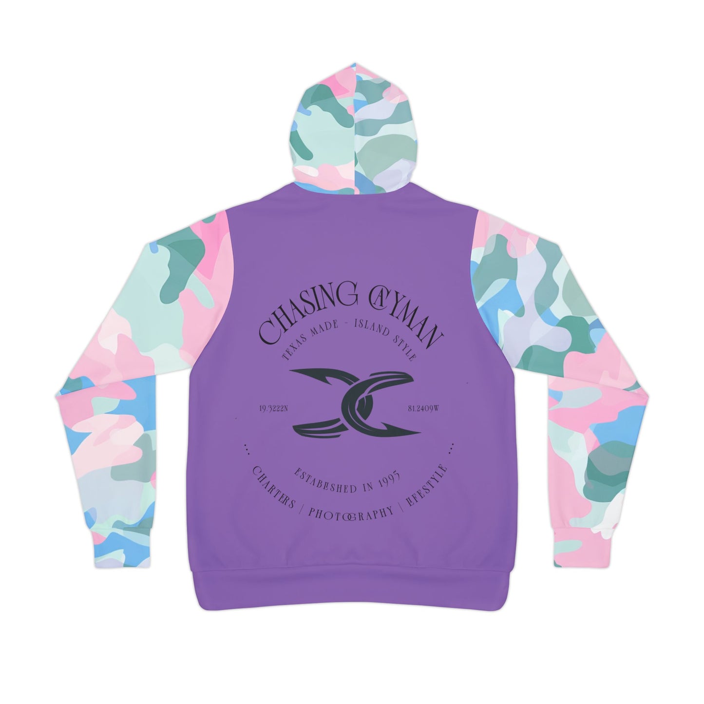Hoodie | Purple & Paisley Camo | Branded