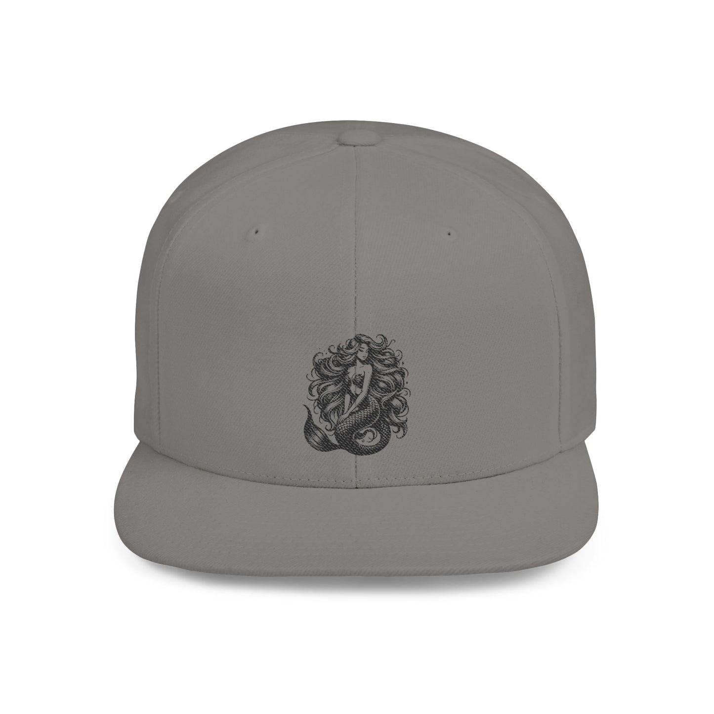 Flat Bill Snapback - Mermaid Baddie