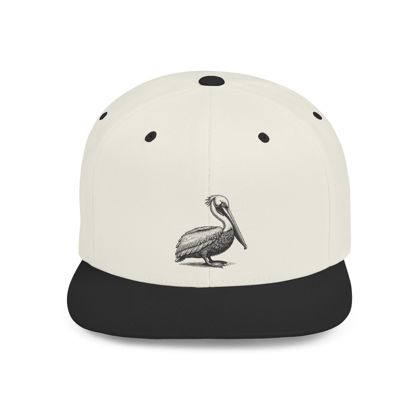 Flat Bill Snapback - Pelican