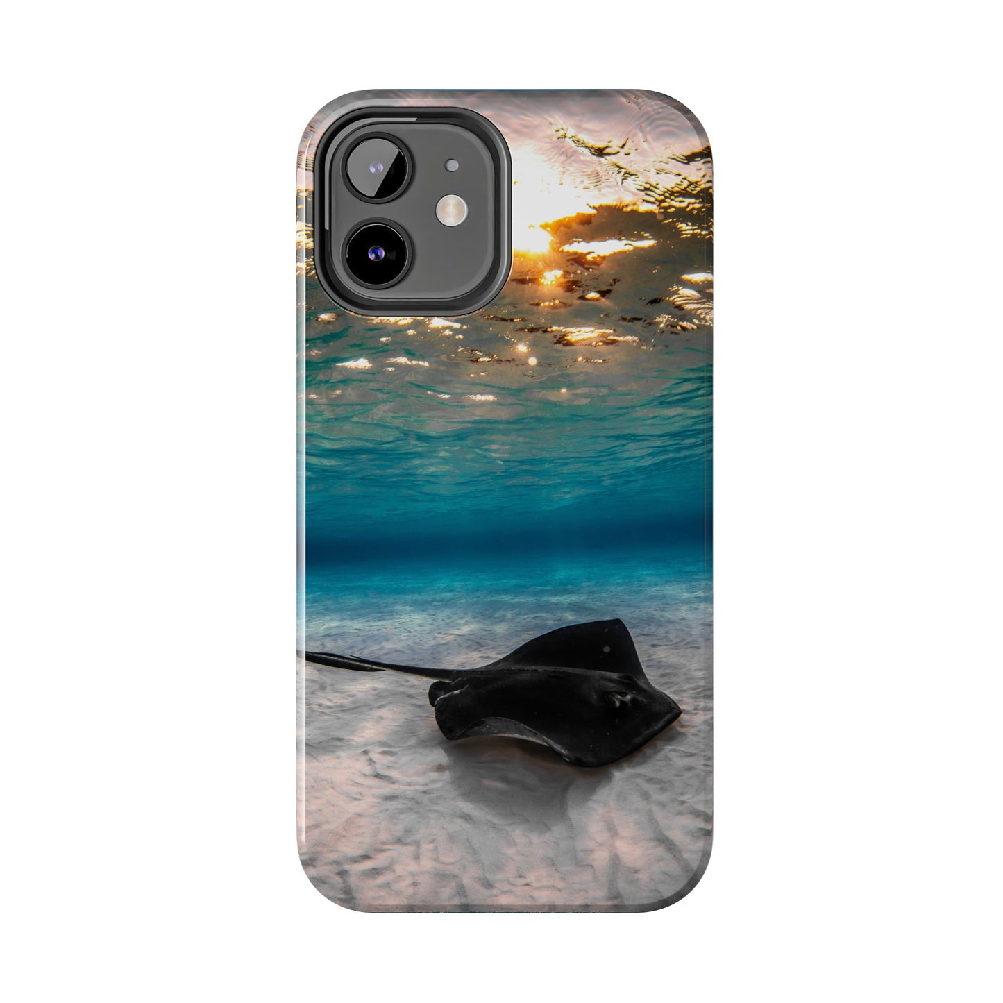 Tough Phone Cases - Stingray Sunrise