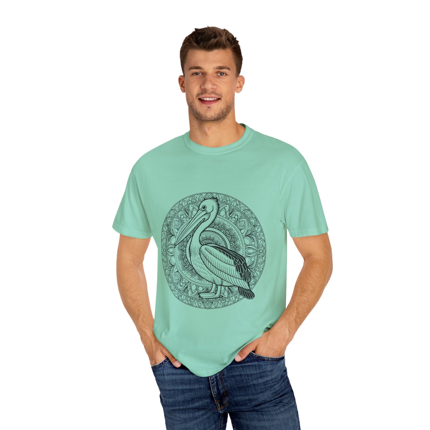 T-Shirt | Tribal Pelican | Stylish Island Vibe