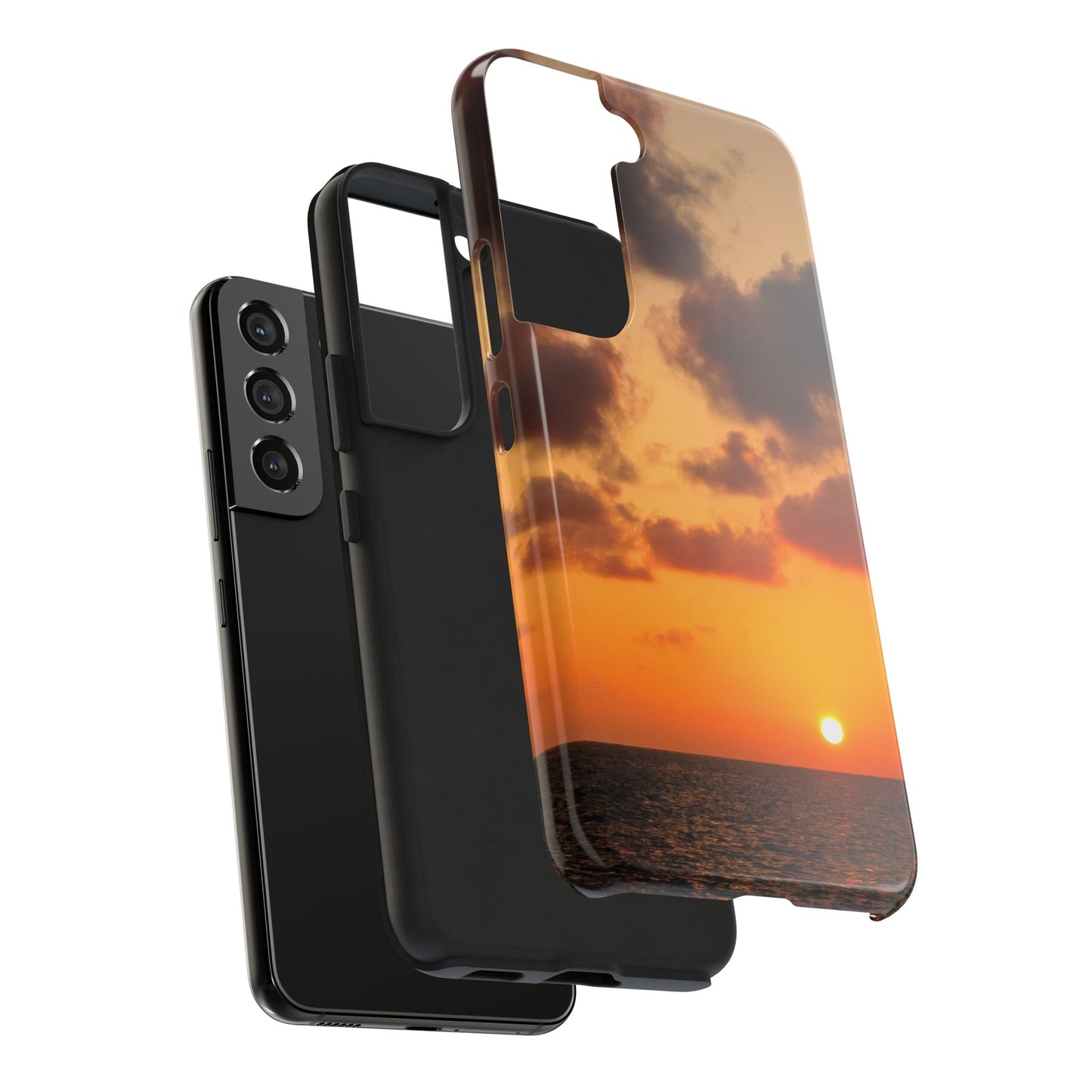 Tough Phone Cases - Orange Peel Sunset