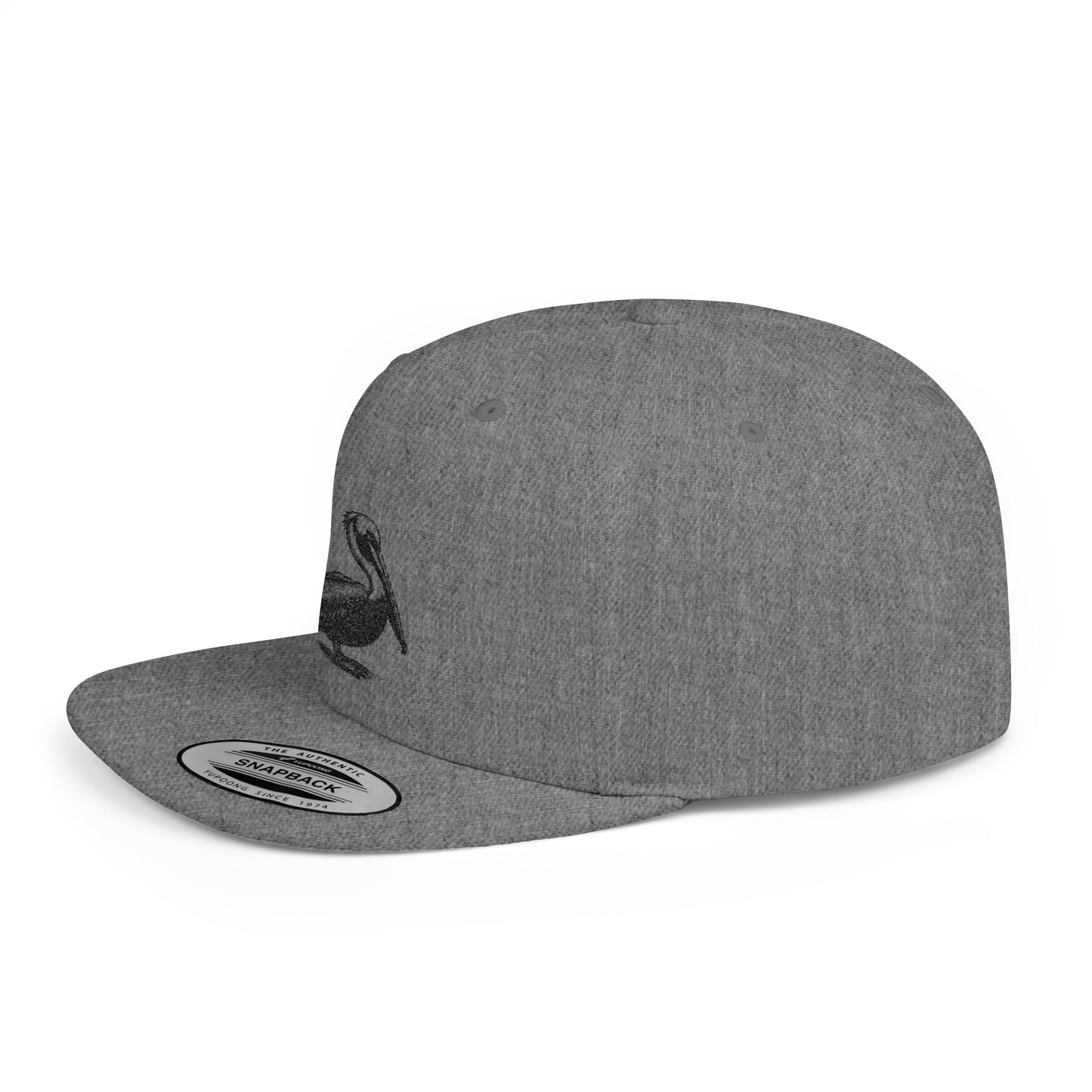 Flat Bill Snapback - Pelican