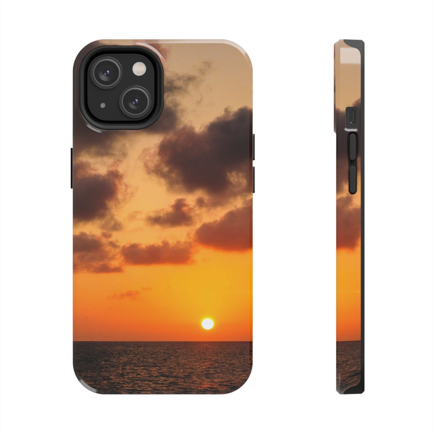Tough Phone Cases - Orange Peel Sunset