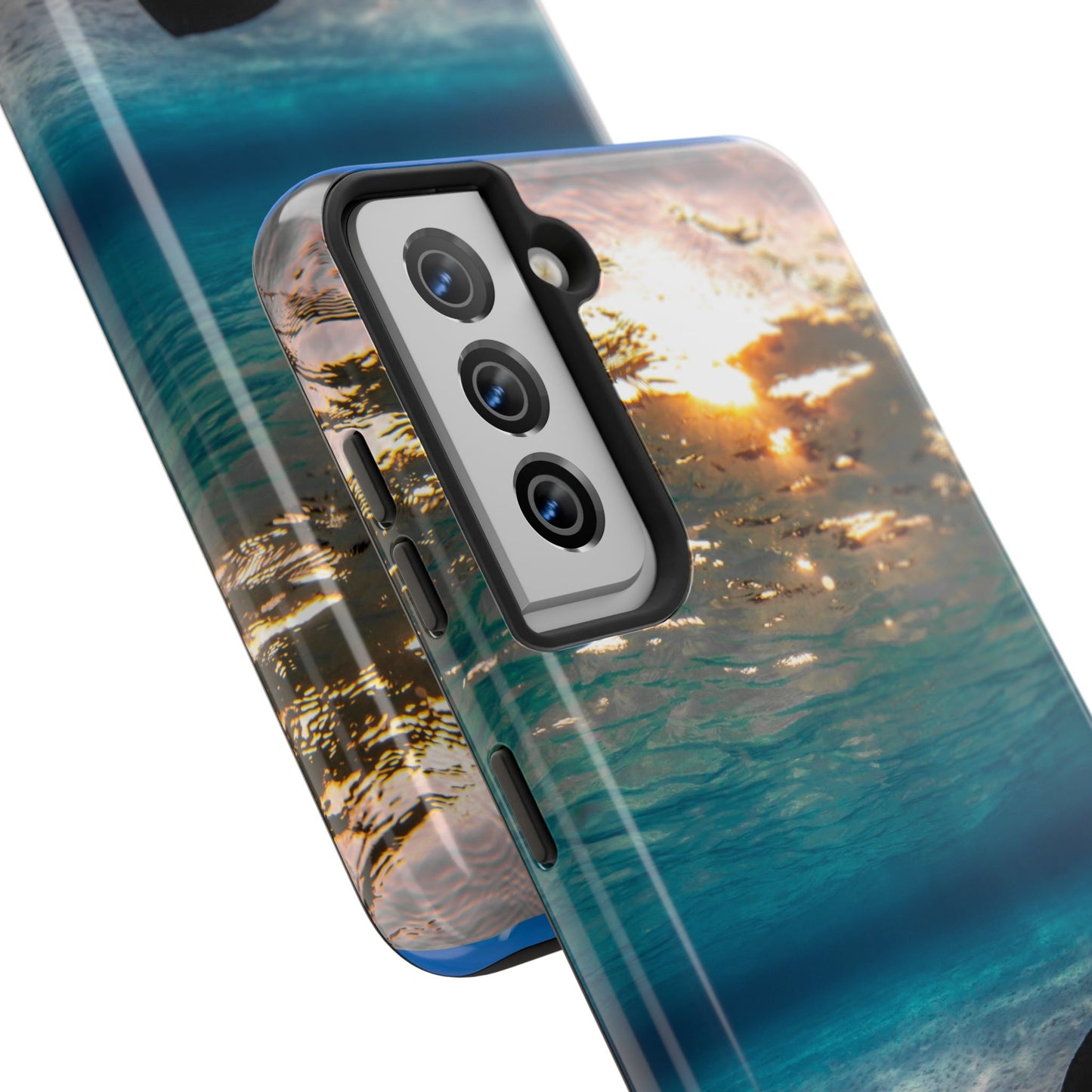 Tough Phone Cases - Stingray Sunrise