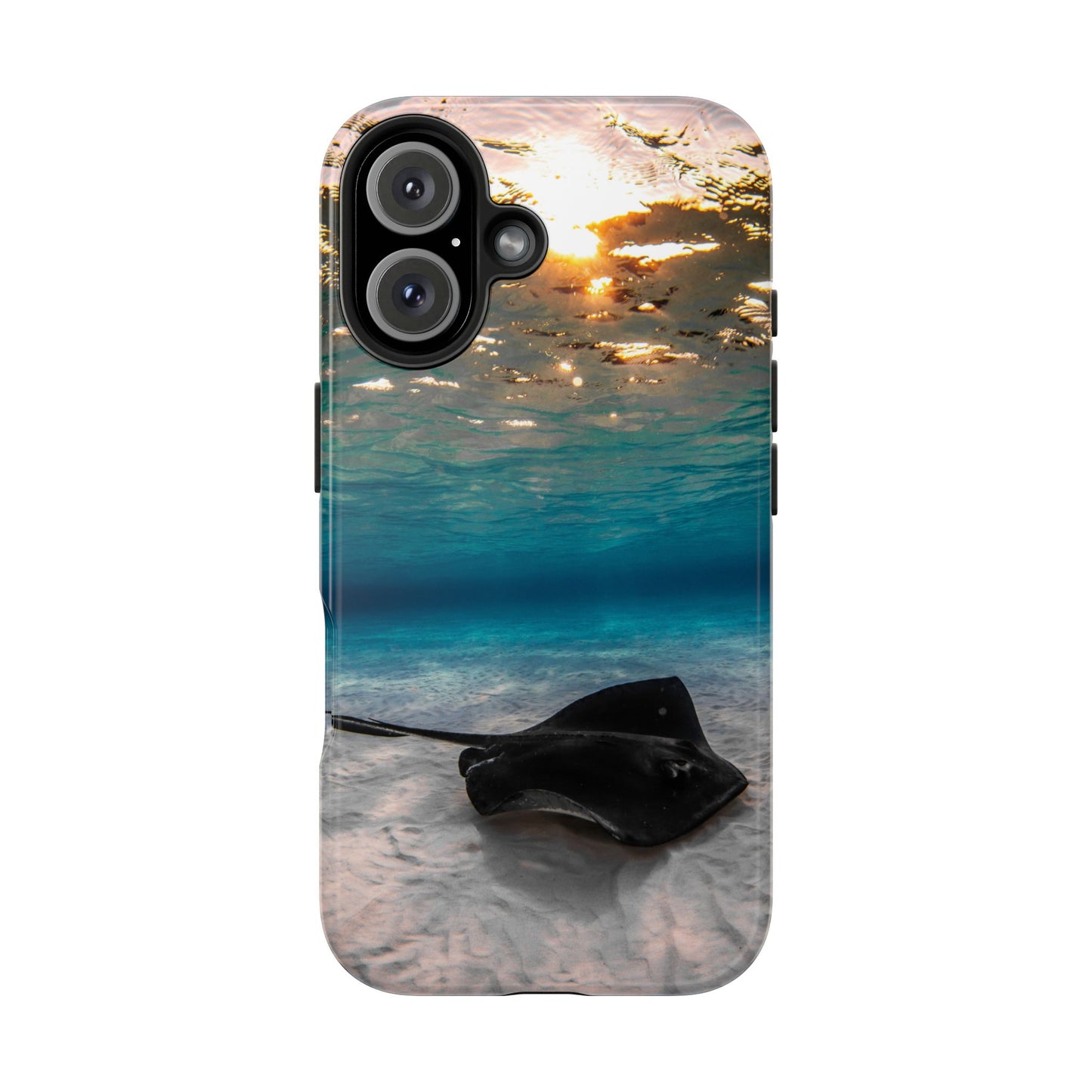 Tough Phone Cases - Stingray Sunrise