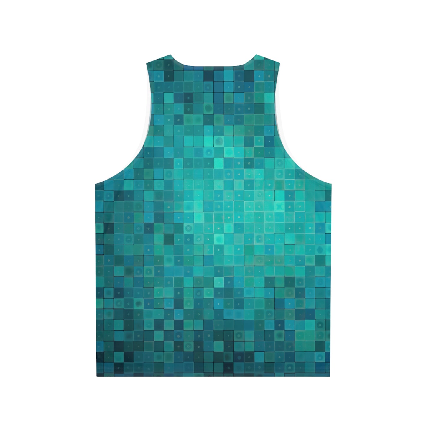 Tank Top - Tiled Turq