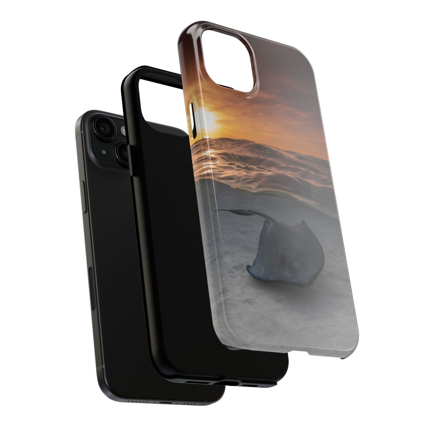Tough Phone Cases - Stingray Swims