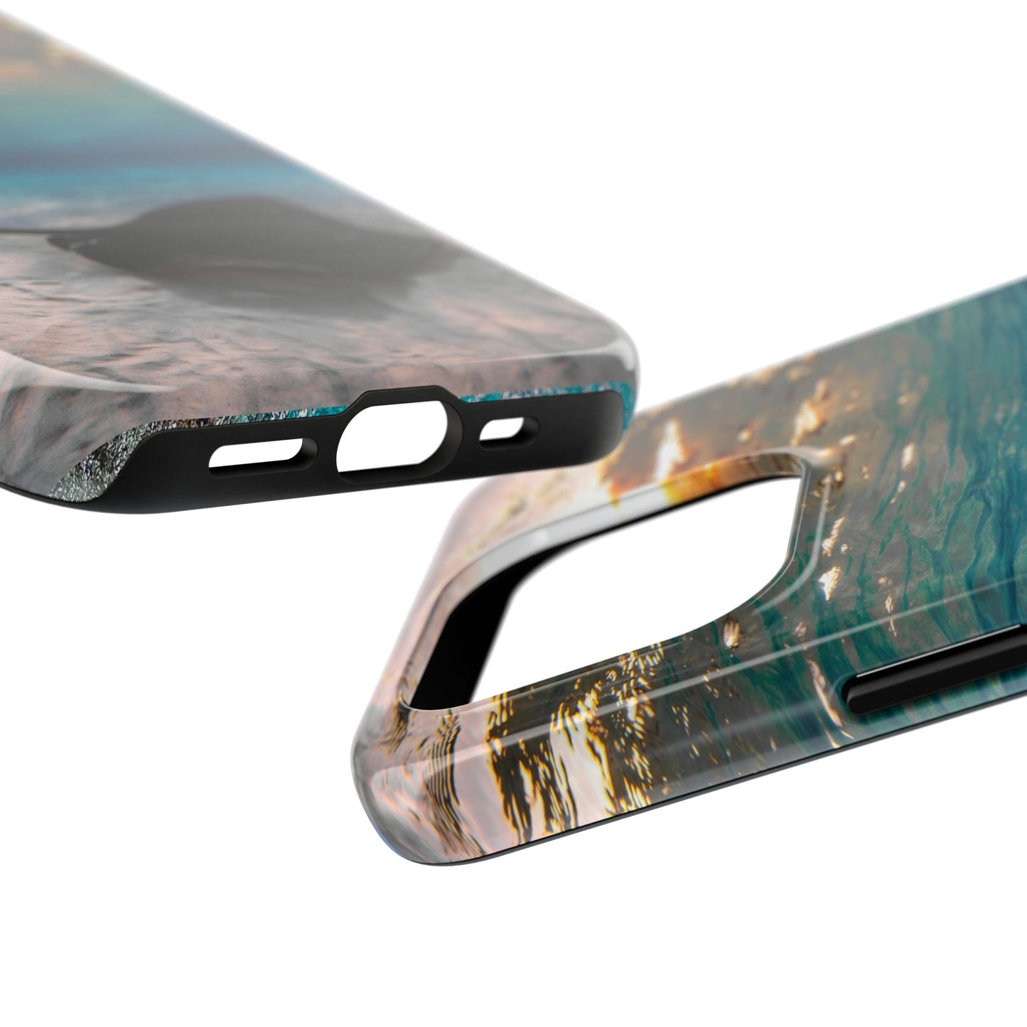 Tough Phone Cases - Stingray Sunrise