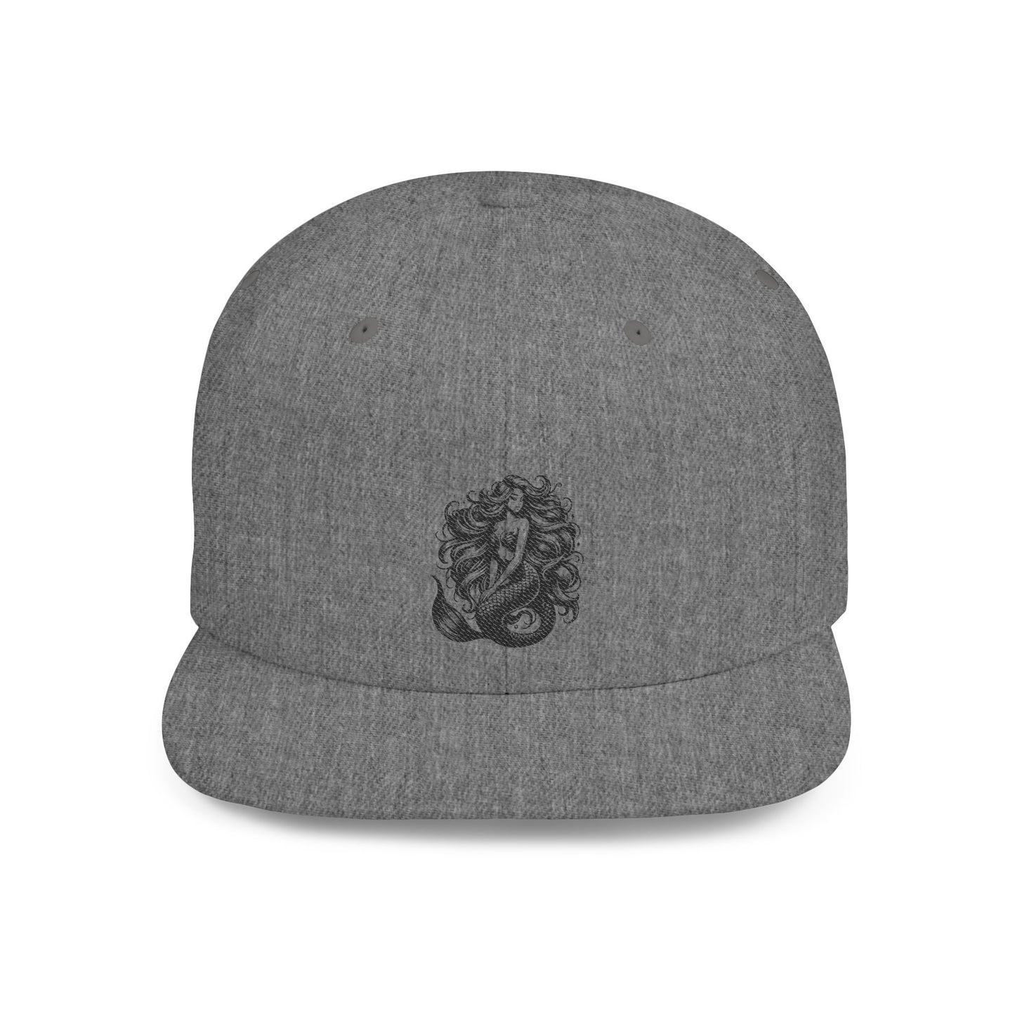 Flat Bill Snapback - Mermaid Baddie