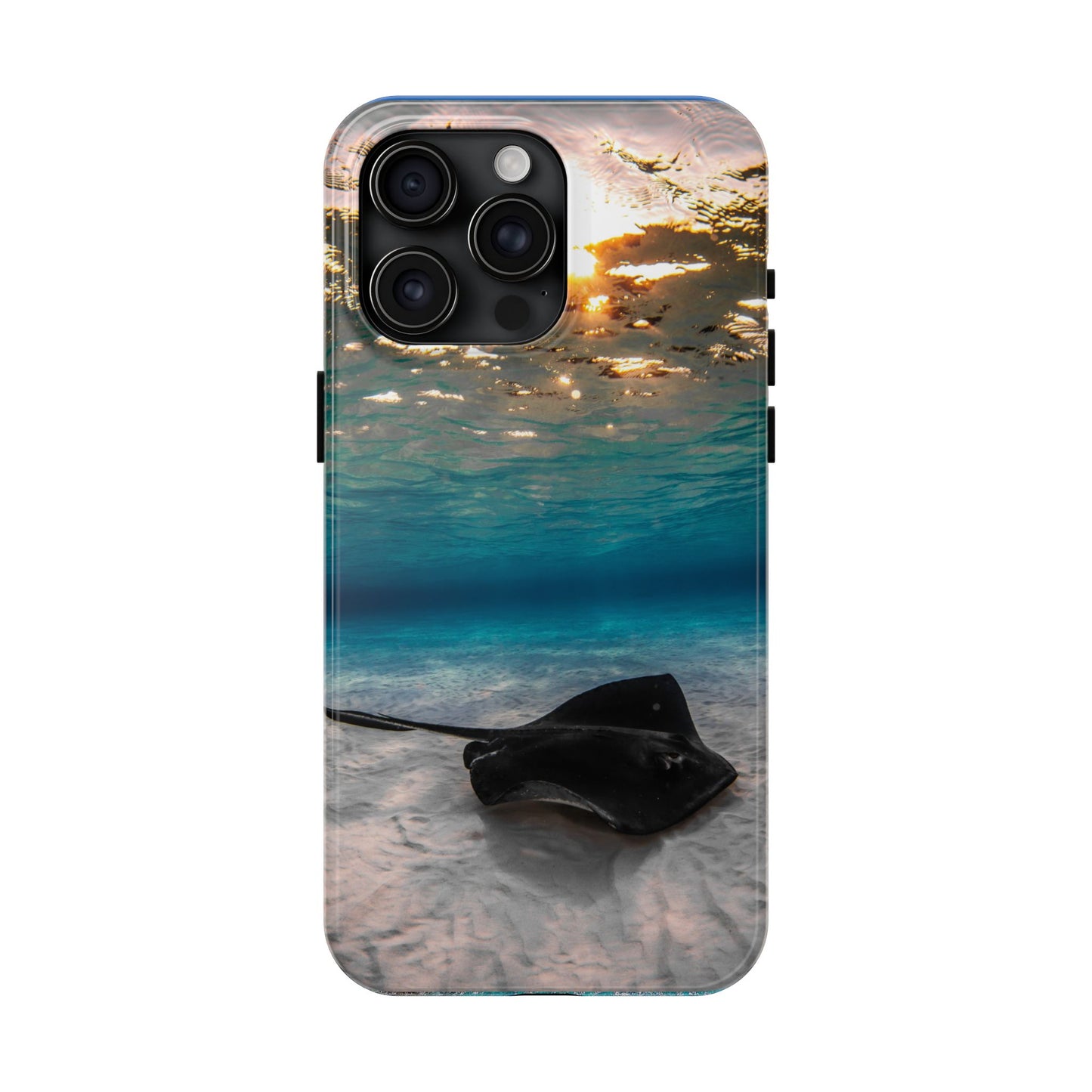 Tough Phone Cases - Stingray Sunrise