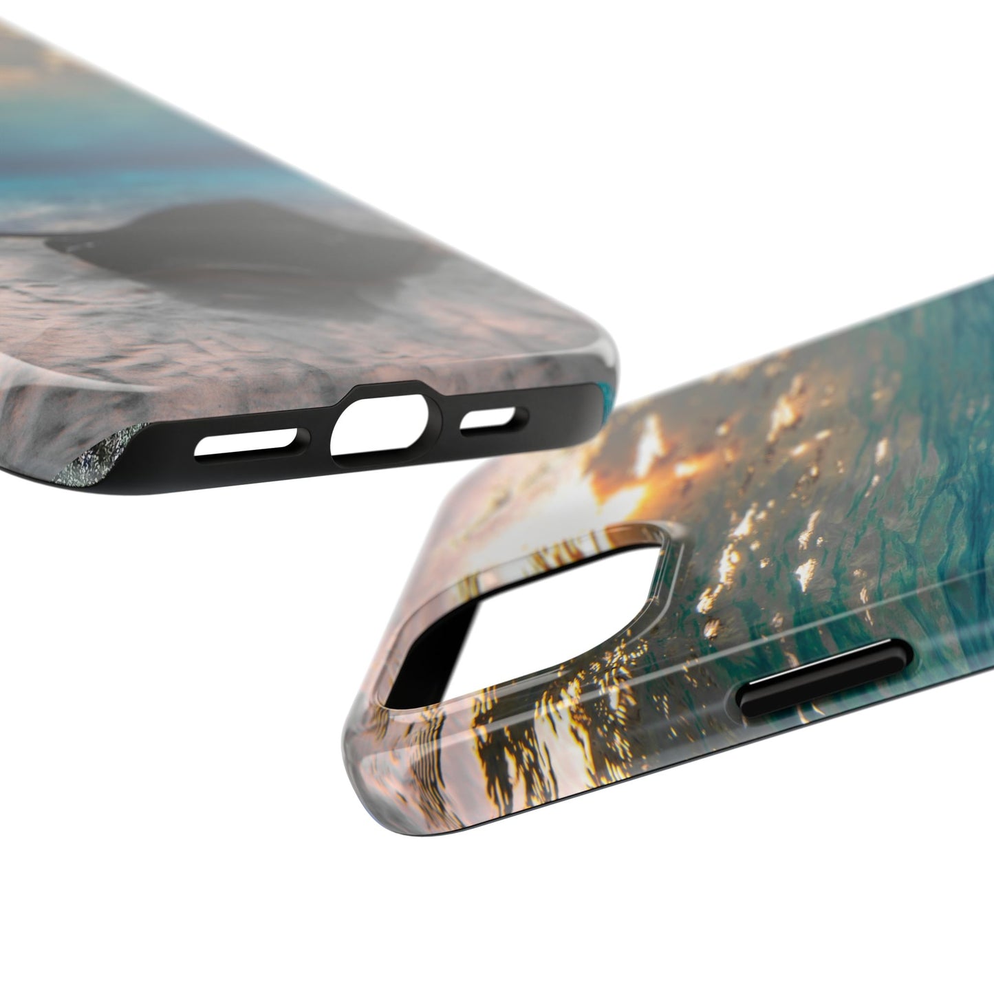 Tough Phone Cases - Stingray Sunrise