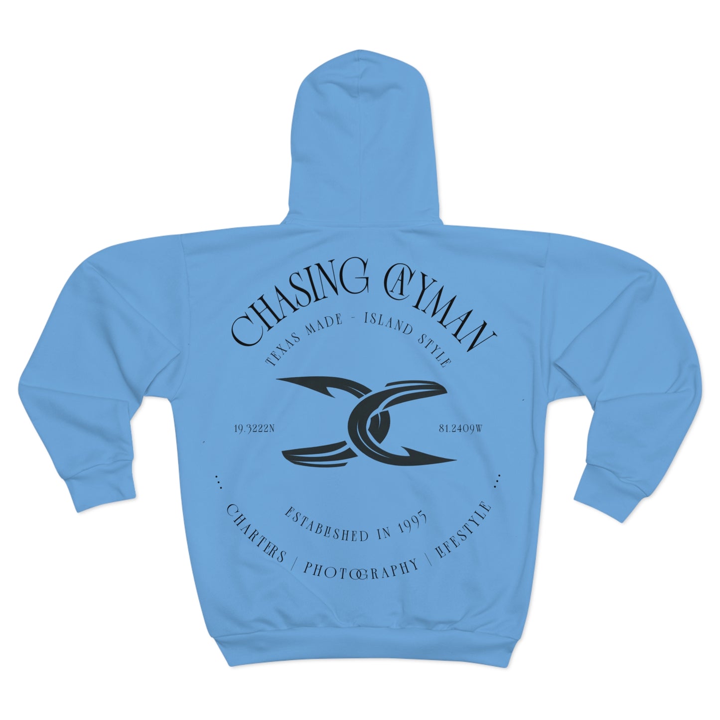 Hoodie - Blue - Branded