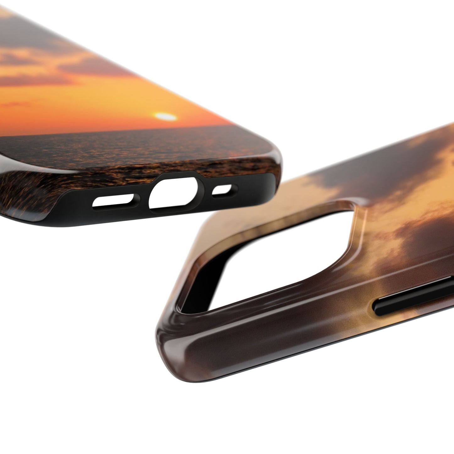 Tough Phone Cases - Orange Peel Sunset