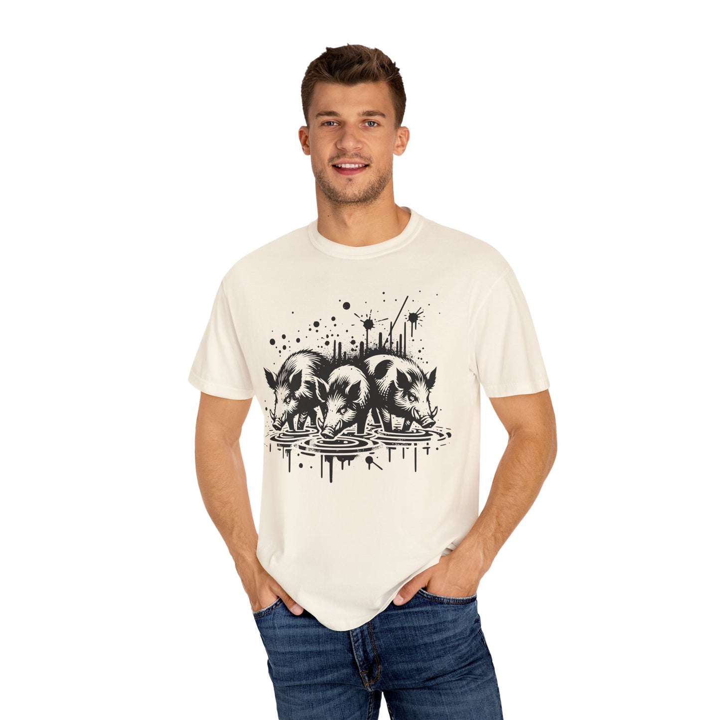 T-Shirt | Feral Hog Hunter | Stylish Island Vibe