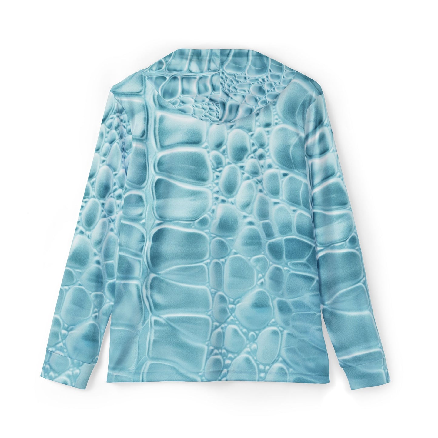 "Scales" Hooded Long Sleeve