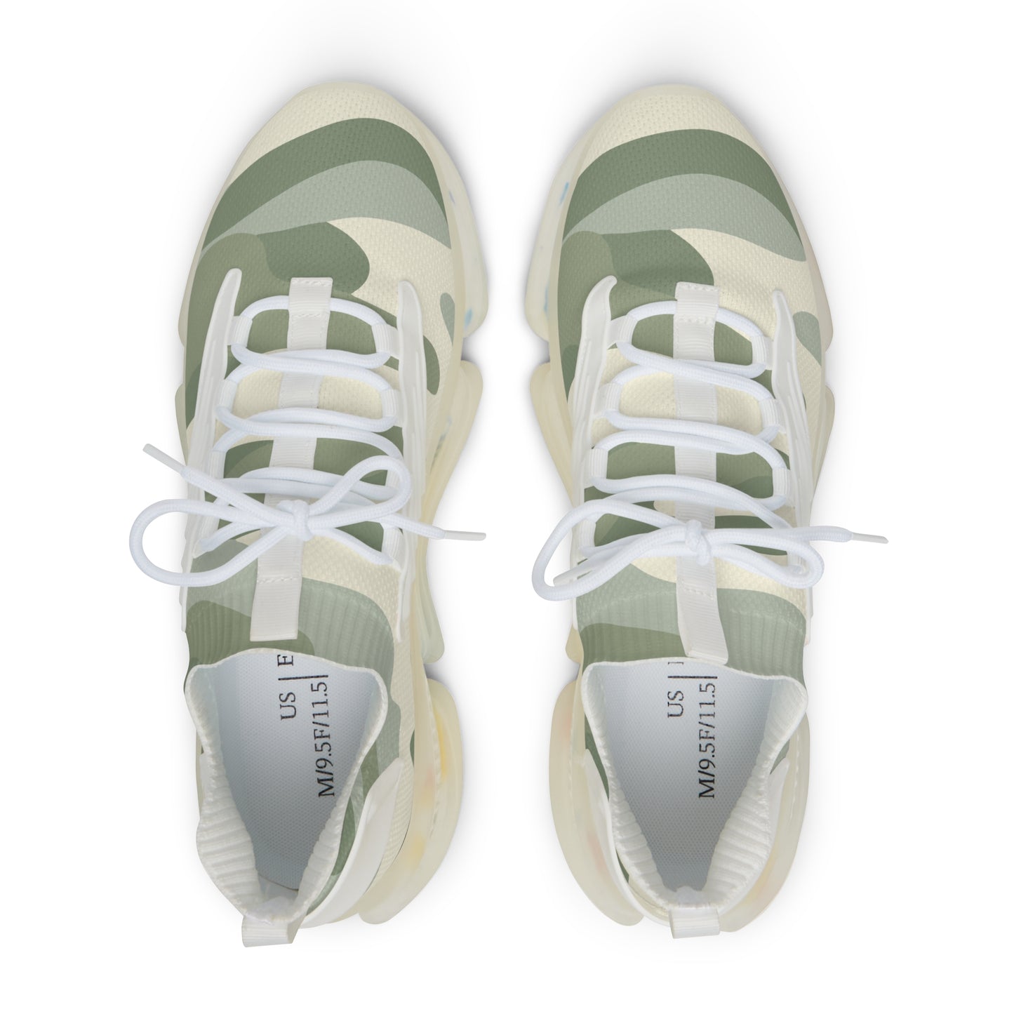 Stylish Men's Mesh Sneakers - Trendy Camo Design for All-Day Comfort