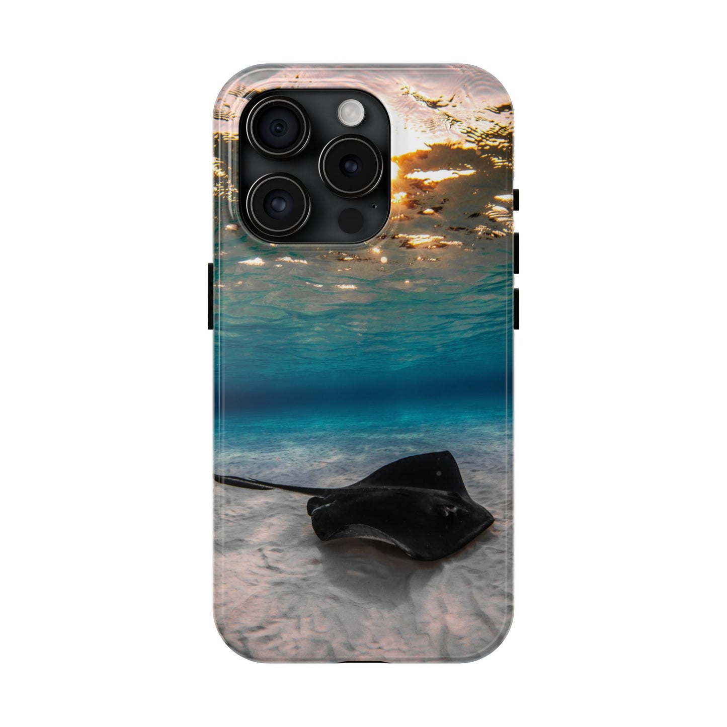 Tough Phone Cases - Stingray Sunrise