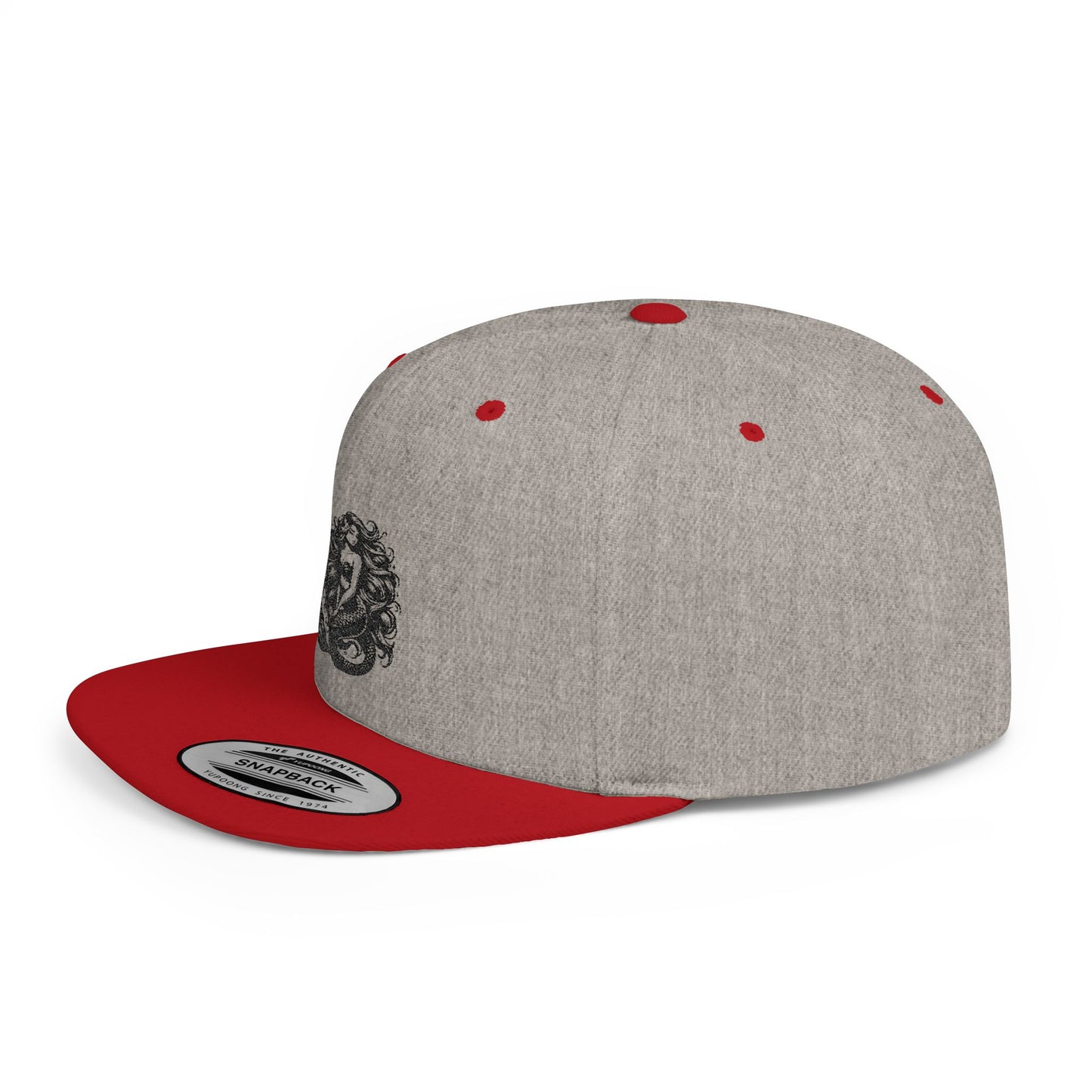 Flat Bill Snapback - Mermaid Baddie