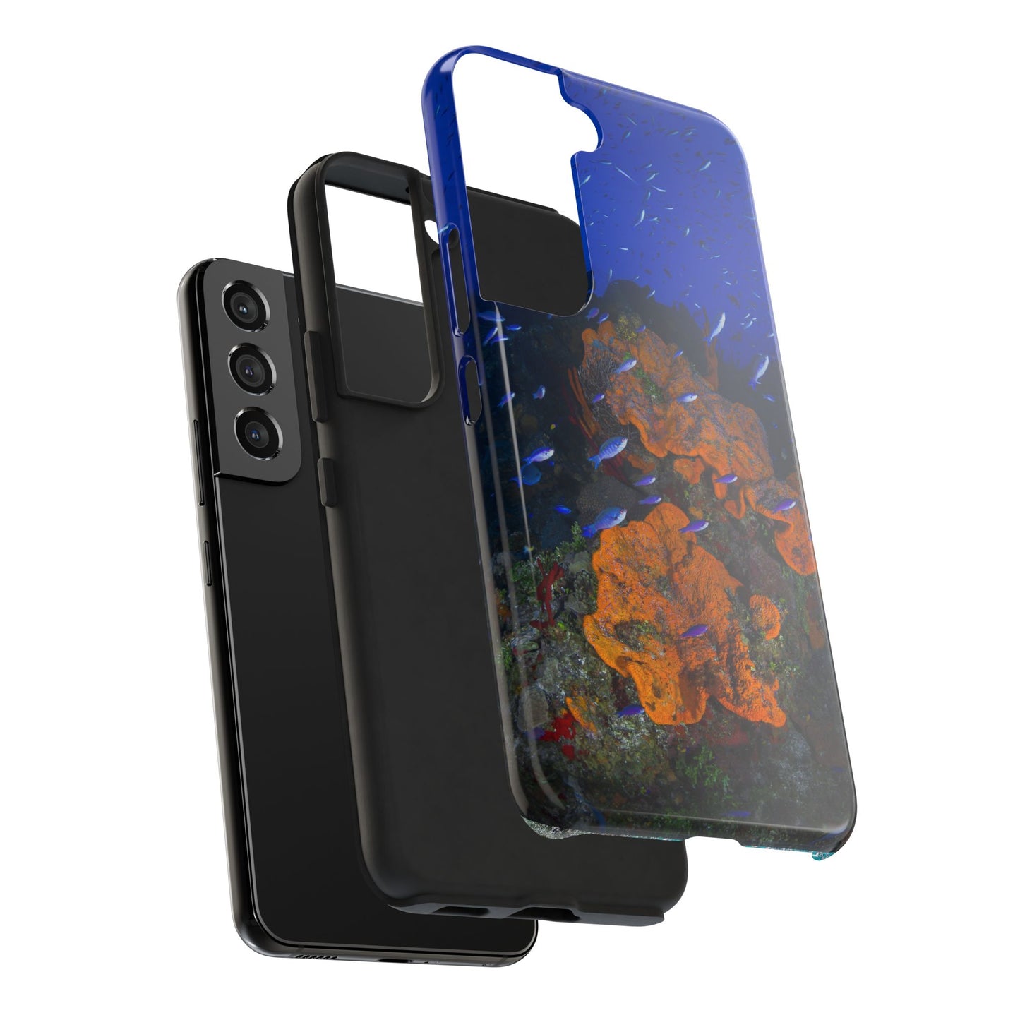 Tough Phone Cases - Colorful Coral