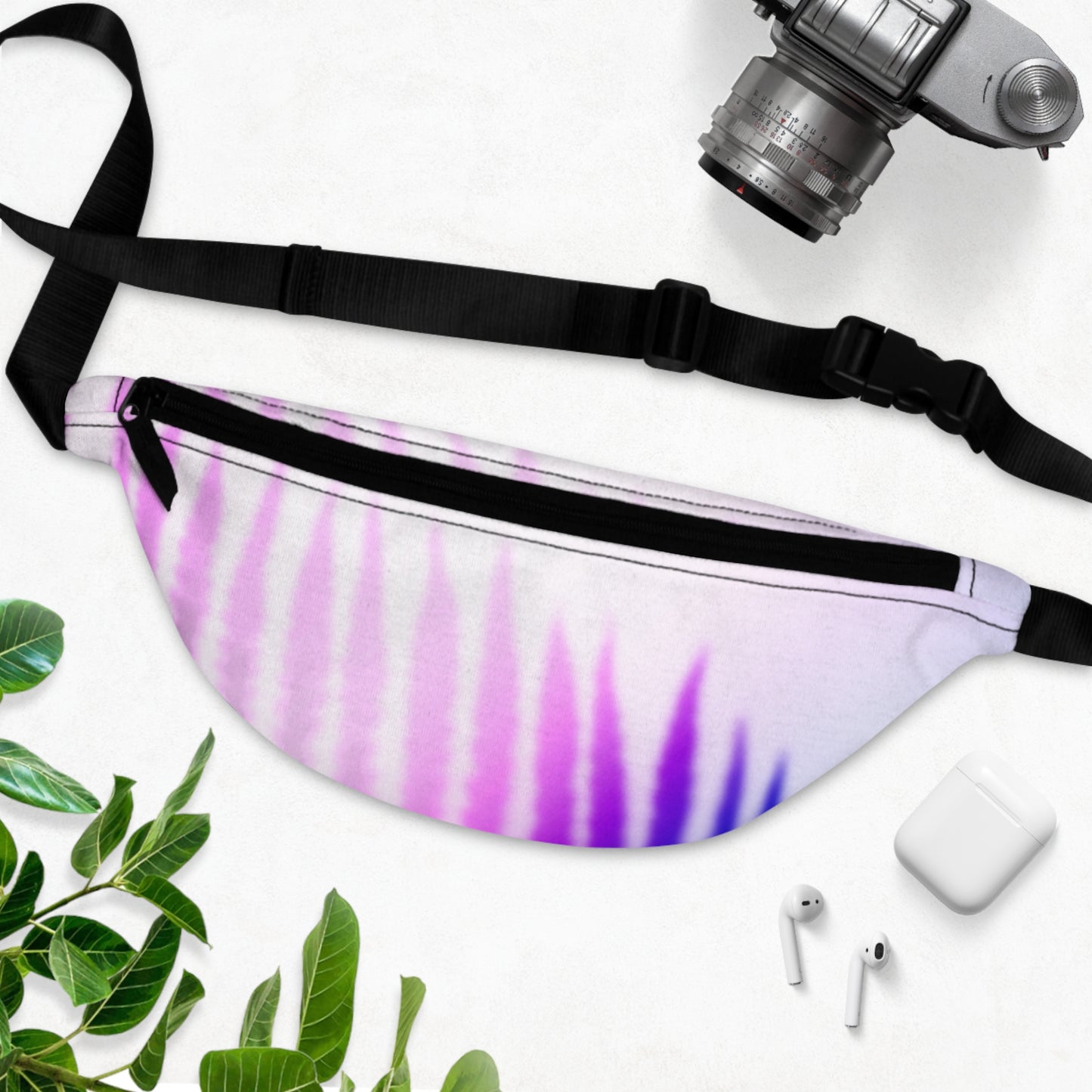 Fanny Pack – Purple Palm