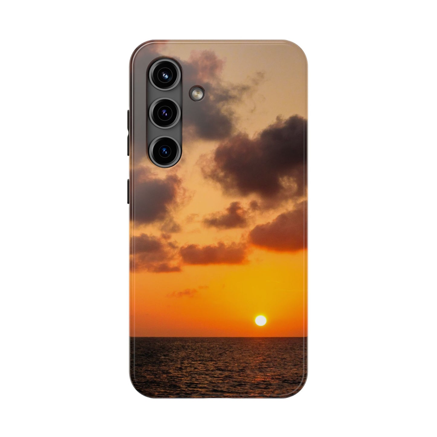 Tough Phone Cases - Orange Peel Sunset