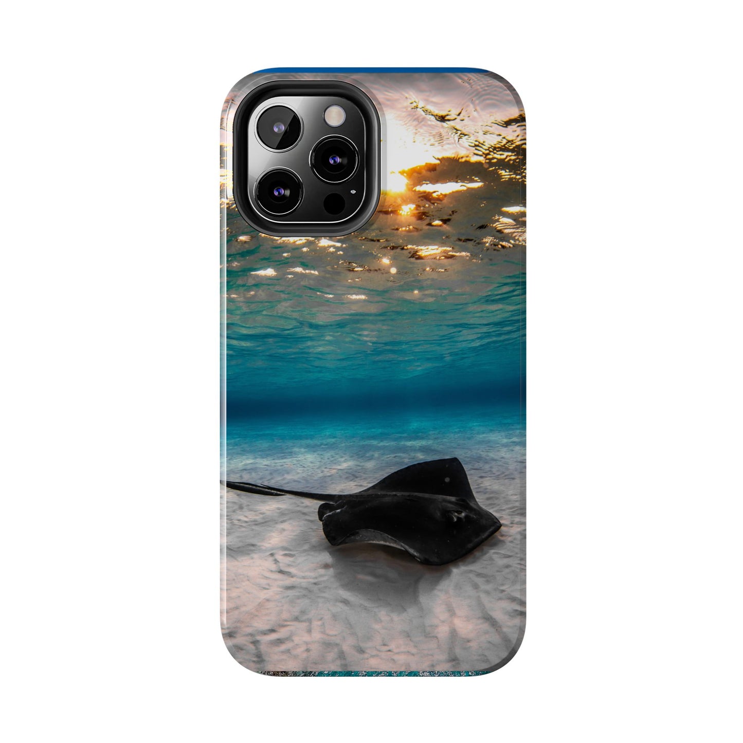 Tough Phone Cases - Stingray Sunrise