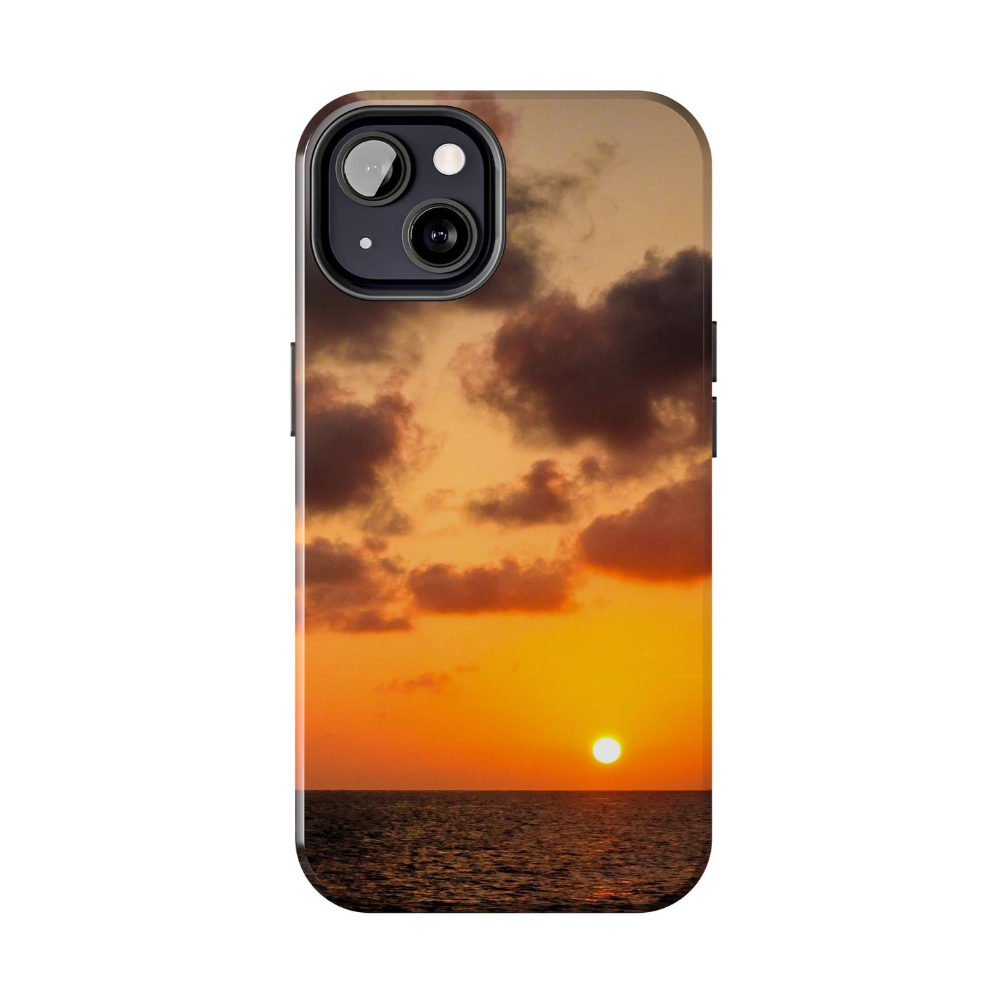 Tough Phone Cases - Orange Peel Sunset