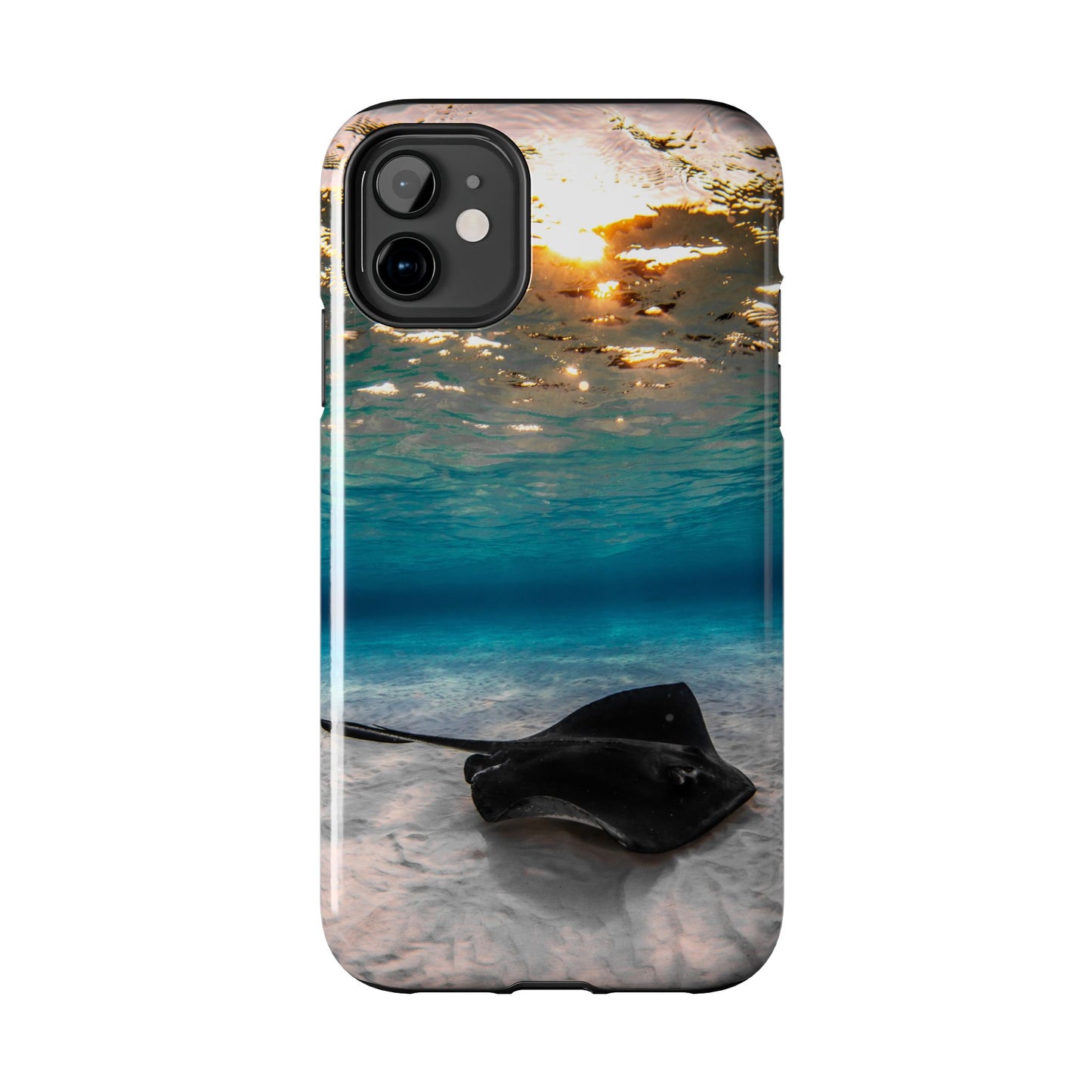 Tough Phone Cases - Stingray Sunrise