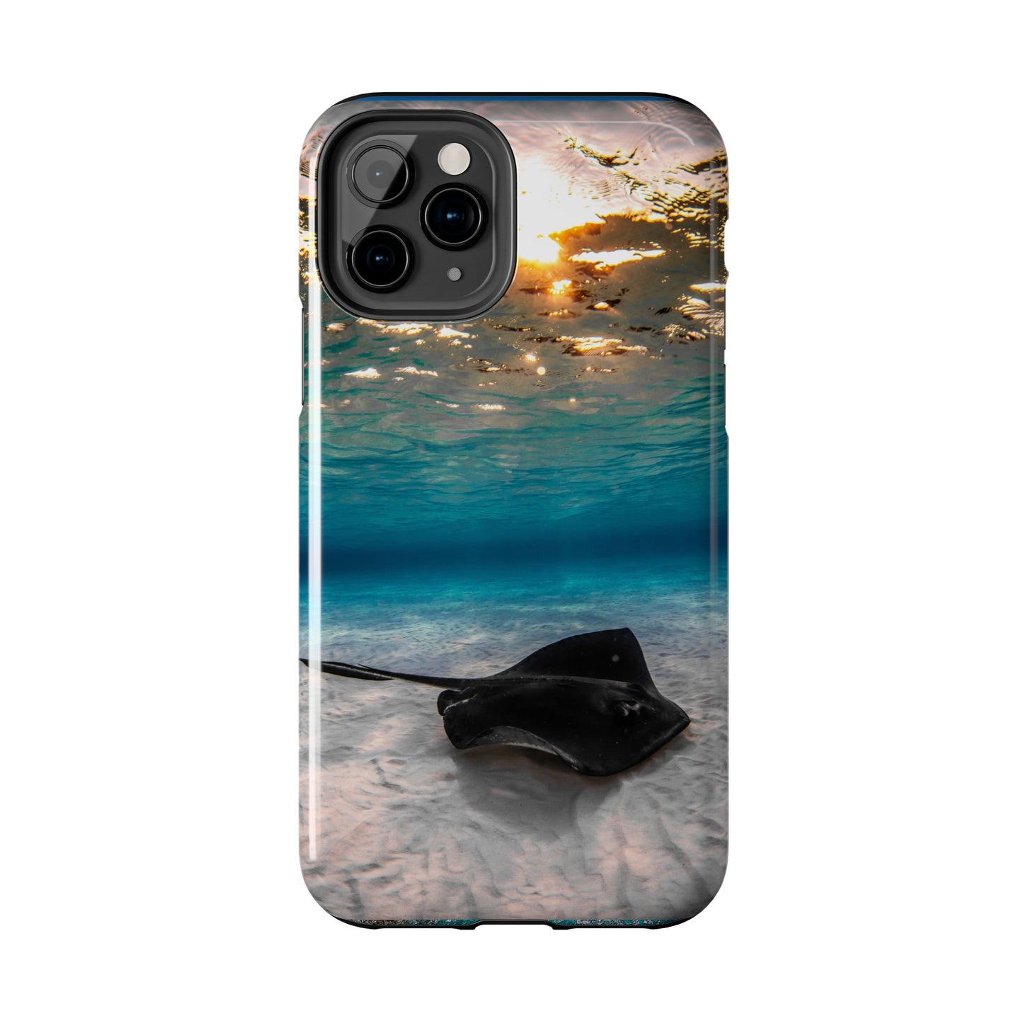 Tough Phone Cases - Stingray Sunrise