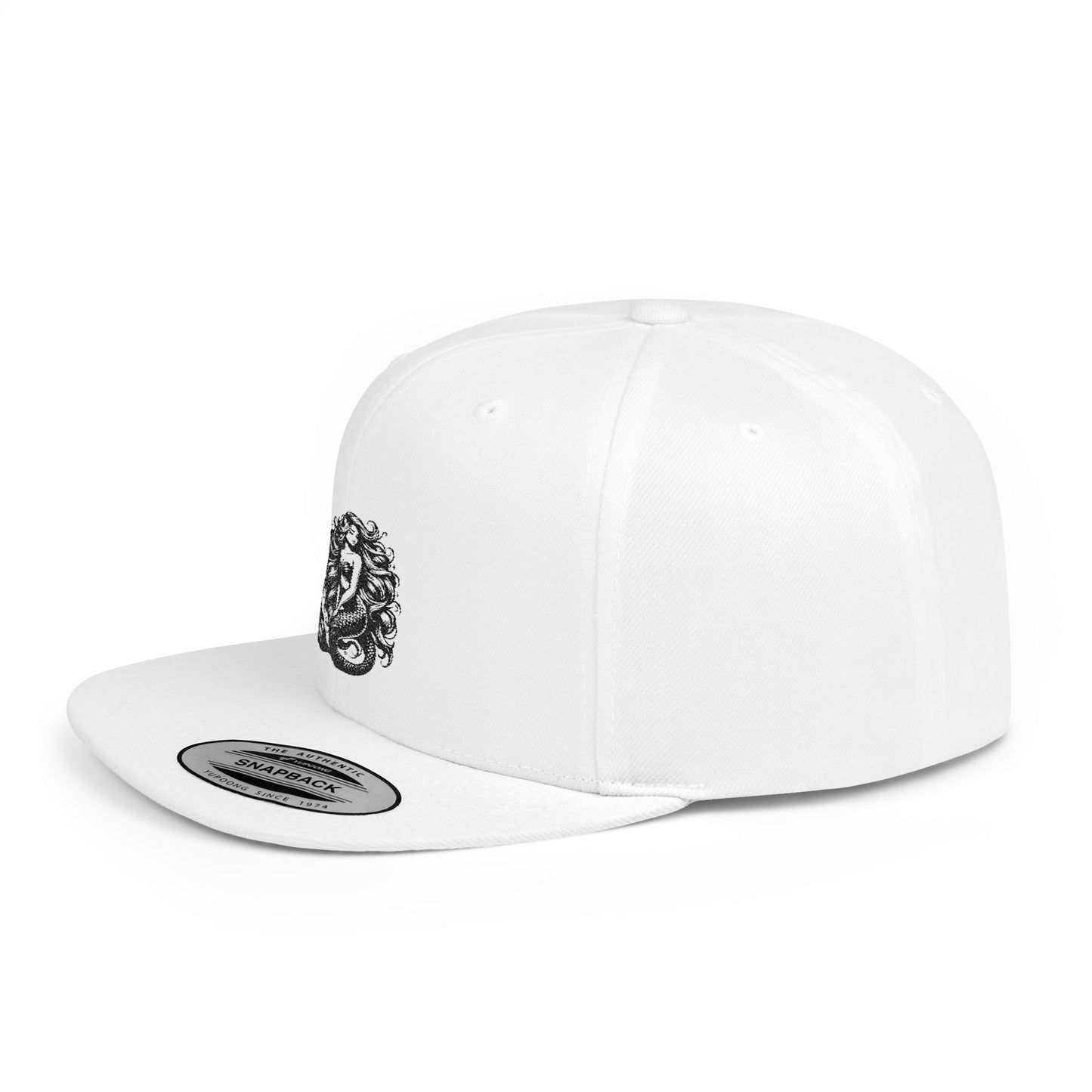Flat Bill Snapback - Mermaid Baddie