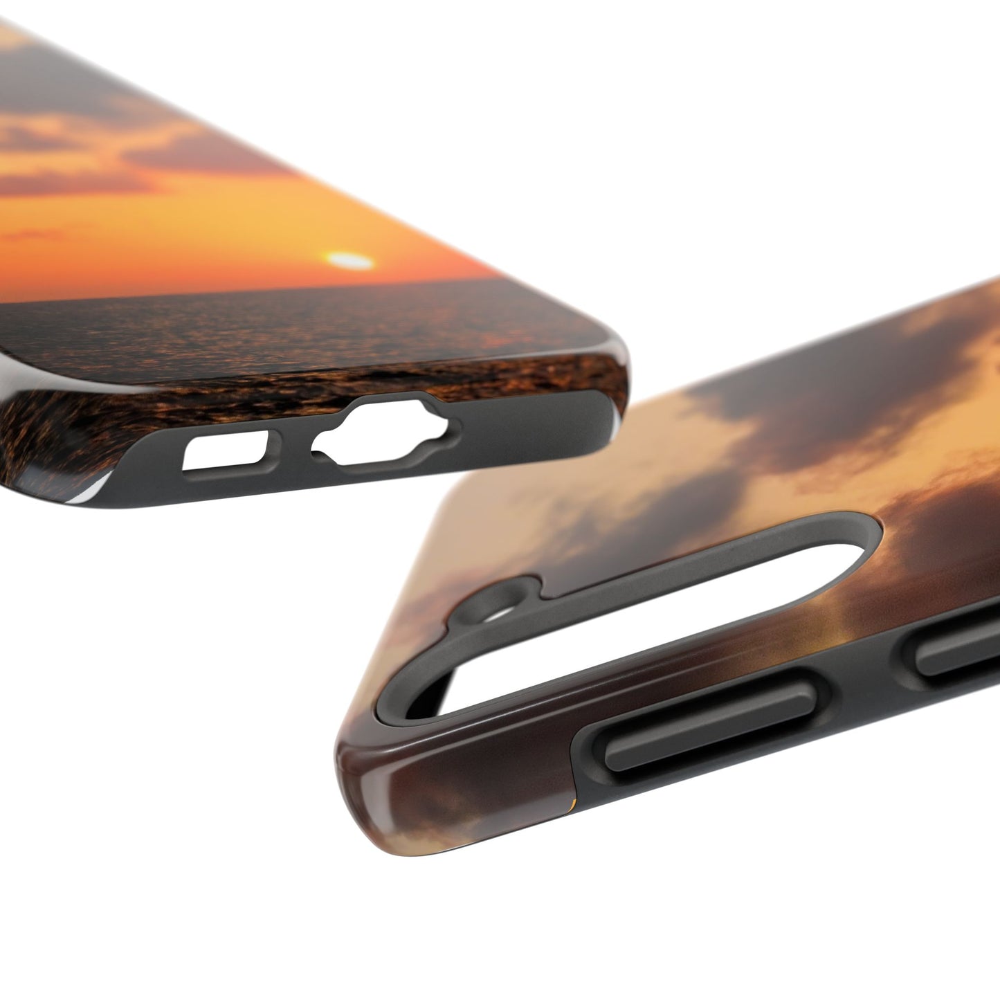 Tough Phone Cases - Orange Peel Sunset