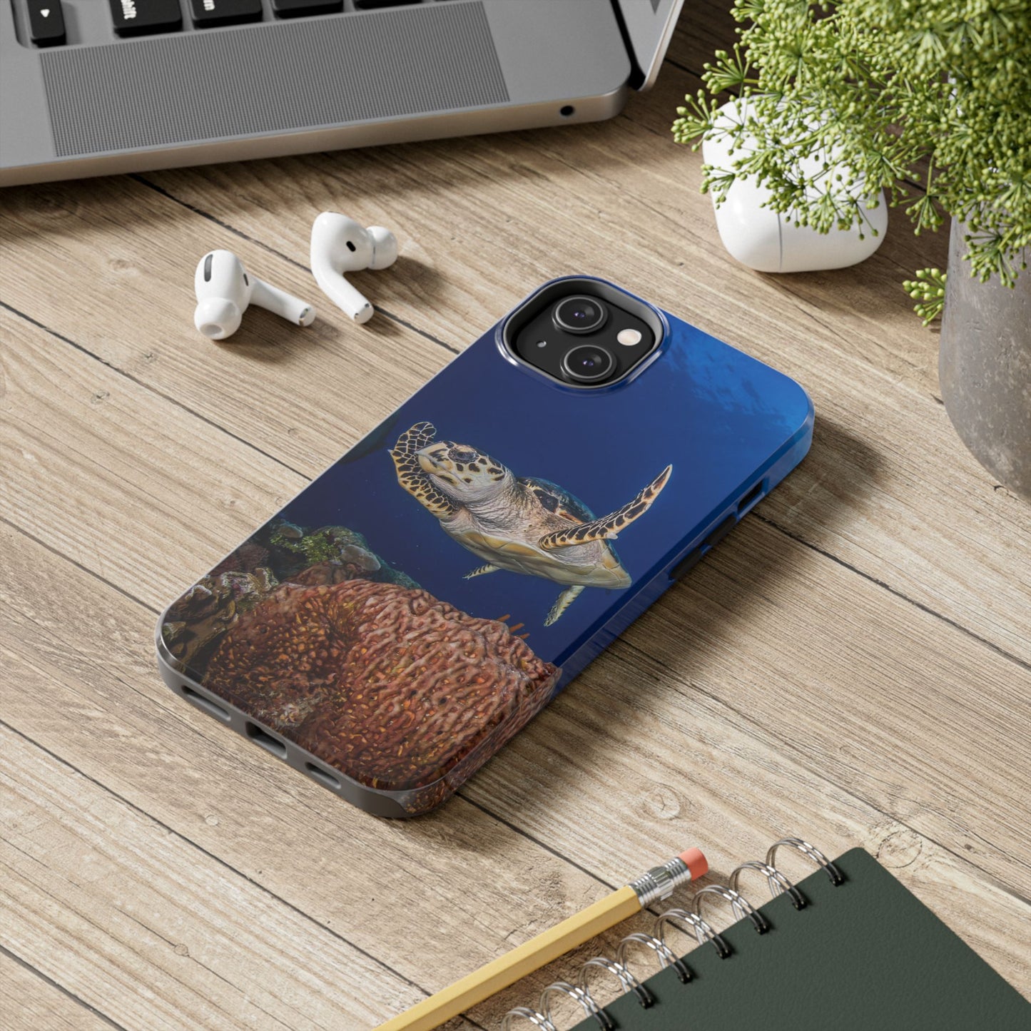 Tough Phone Cases - Turtle Pose