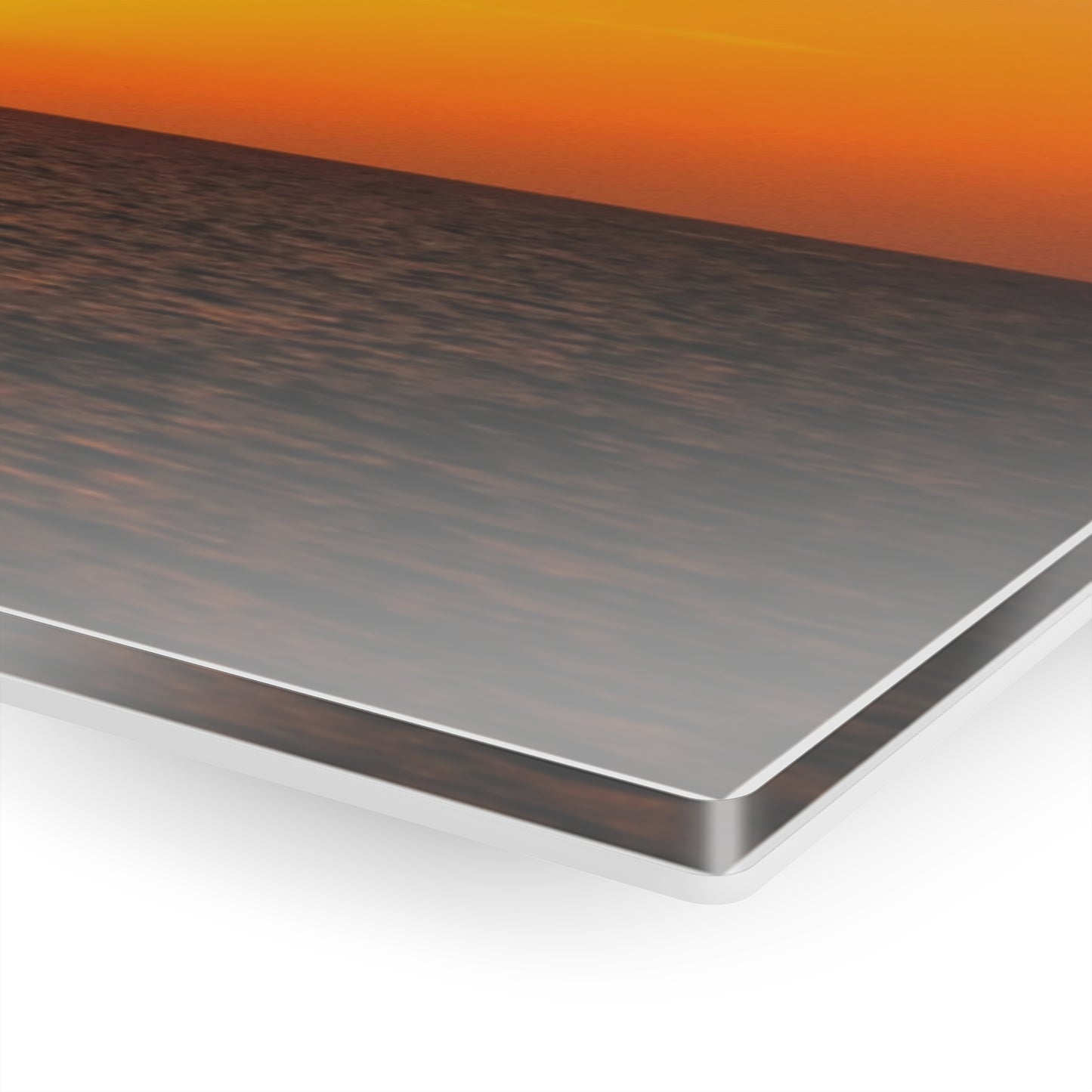 Acrylic Wall Art - Orange Peel Sunset, West Side - Grand Cayman
