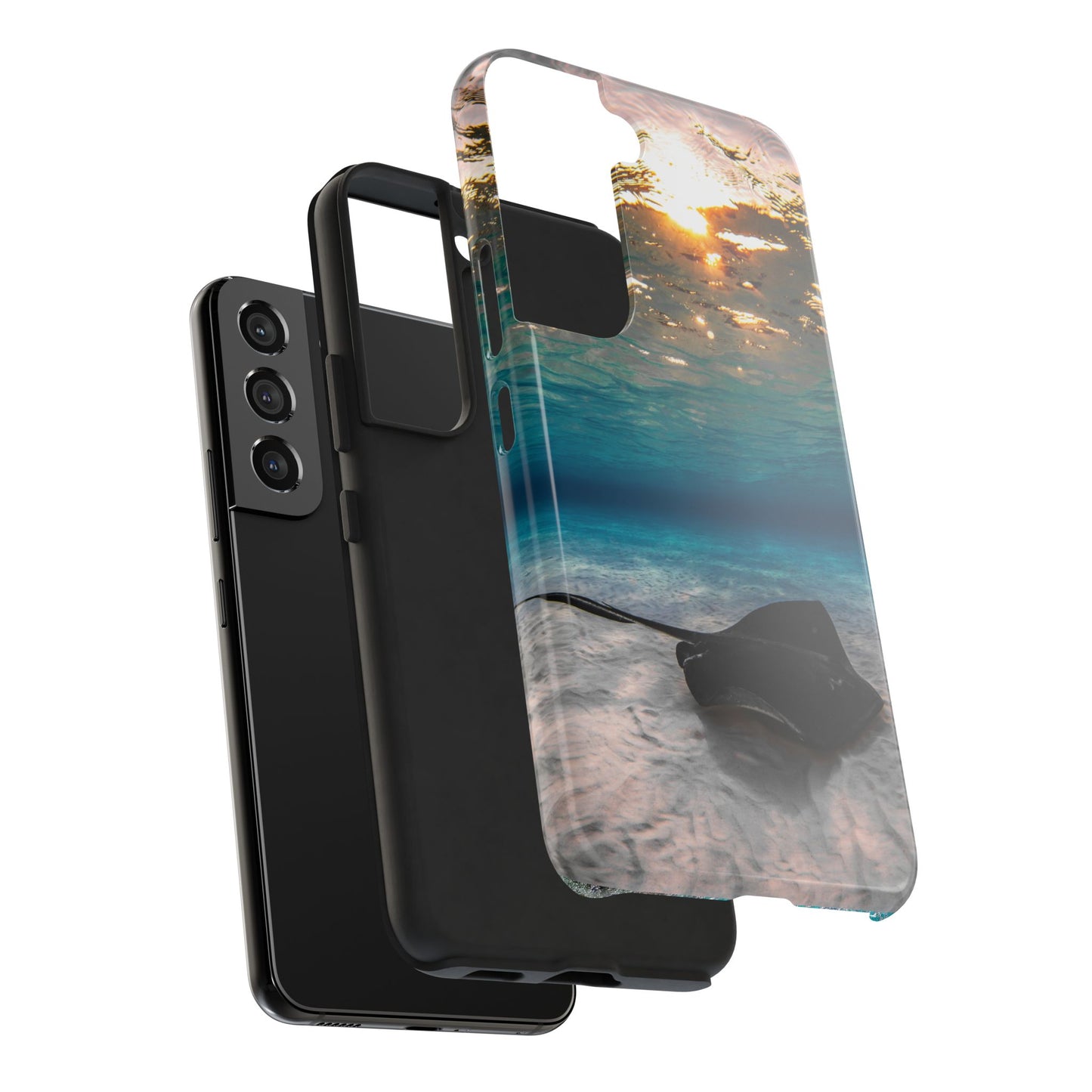 Tough Phone Cases - Stingray Sunrise